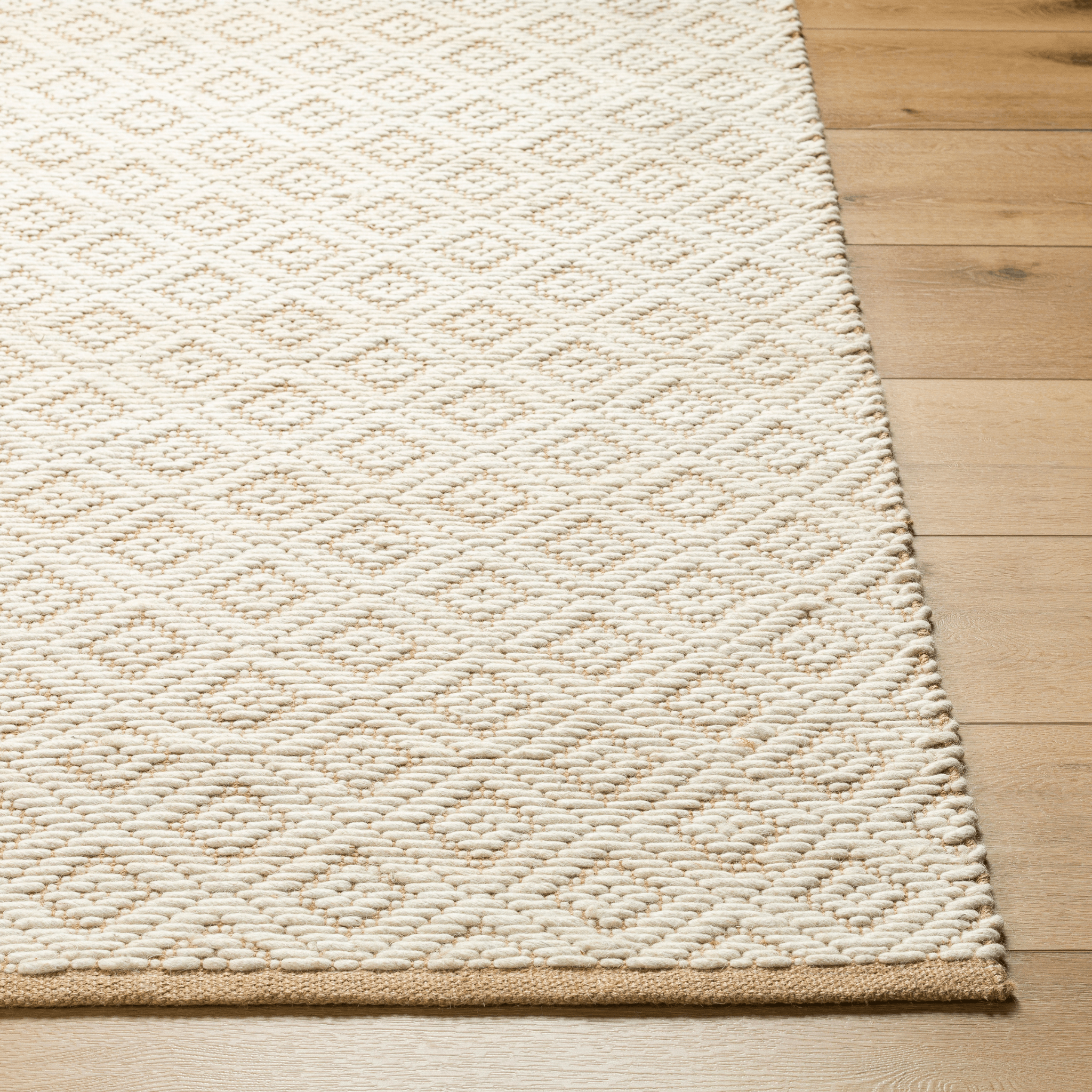 Premium Ahlat Cream & Brown Wool Blend Area Rug - Soft & Durable Handmade Carpet for Living Room, Bedroom, Dining Area - Multiple Sizes Available (5x8, 8x10, 9x12)
