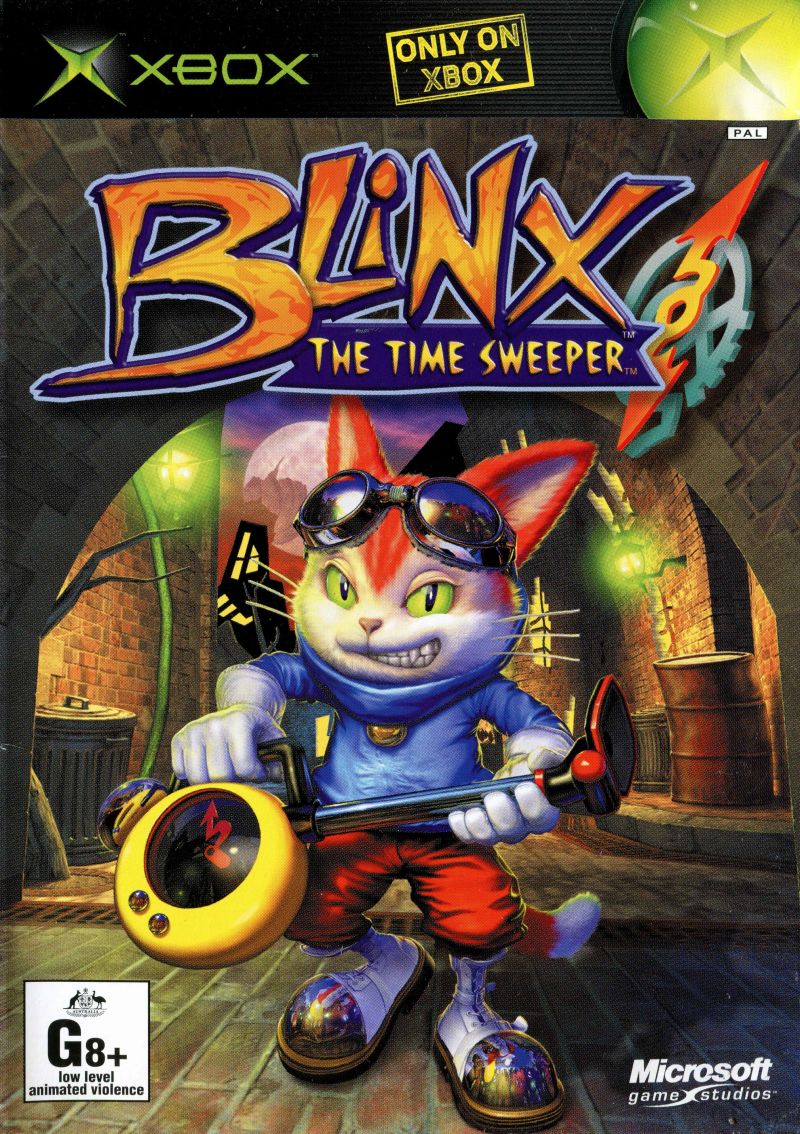Blinx: The Time Sweeper Xbox Game - Classic Action-Adventure for Xbox (PAL Version) | Perfect for Retro Gaming Enthusiasts & Collectors