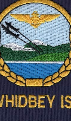Naval Air Station Whidbey Island Washington Patch - Military Embroidered Patch for Jackets, Hats & Bags - Perfect for Veterans, Collectors & Military Enthusiasts