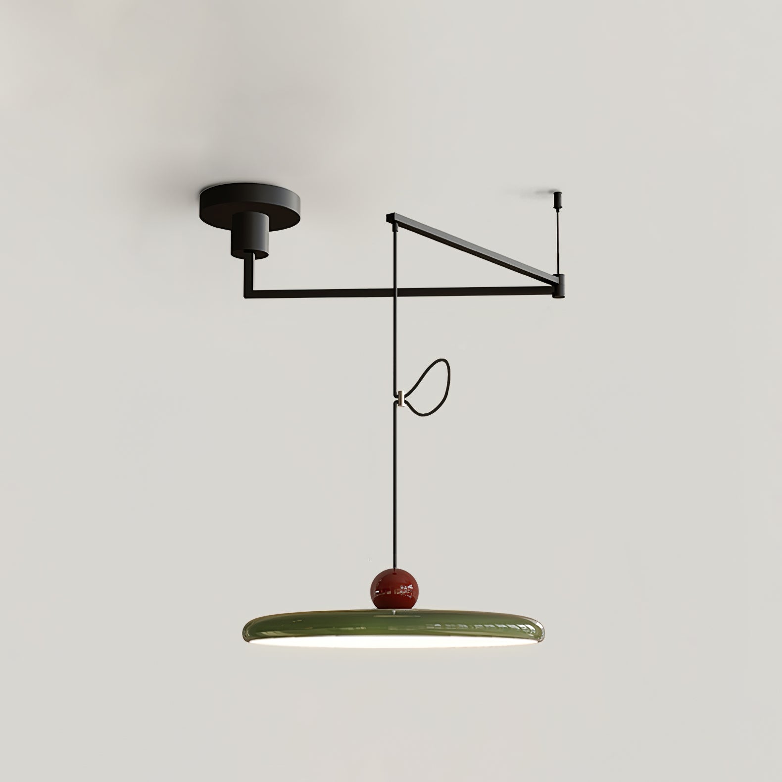 Lola Swing Pendant Lamp - Modern Hanging Light Fixture for Dining Room, Bedroom & Living Room Decor