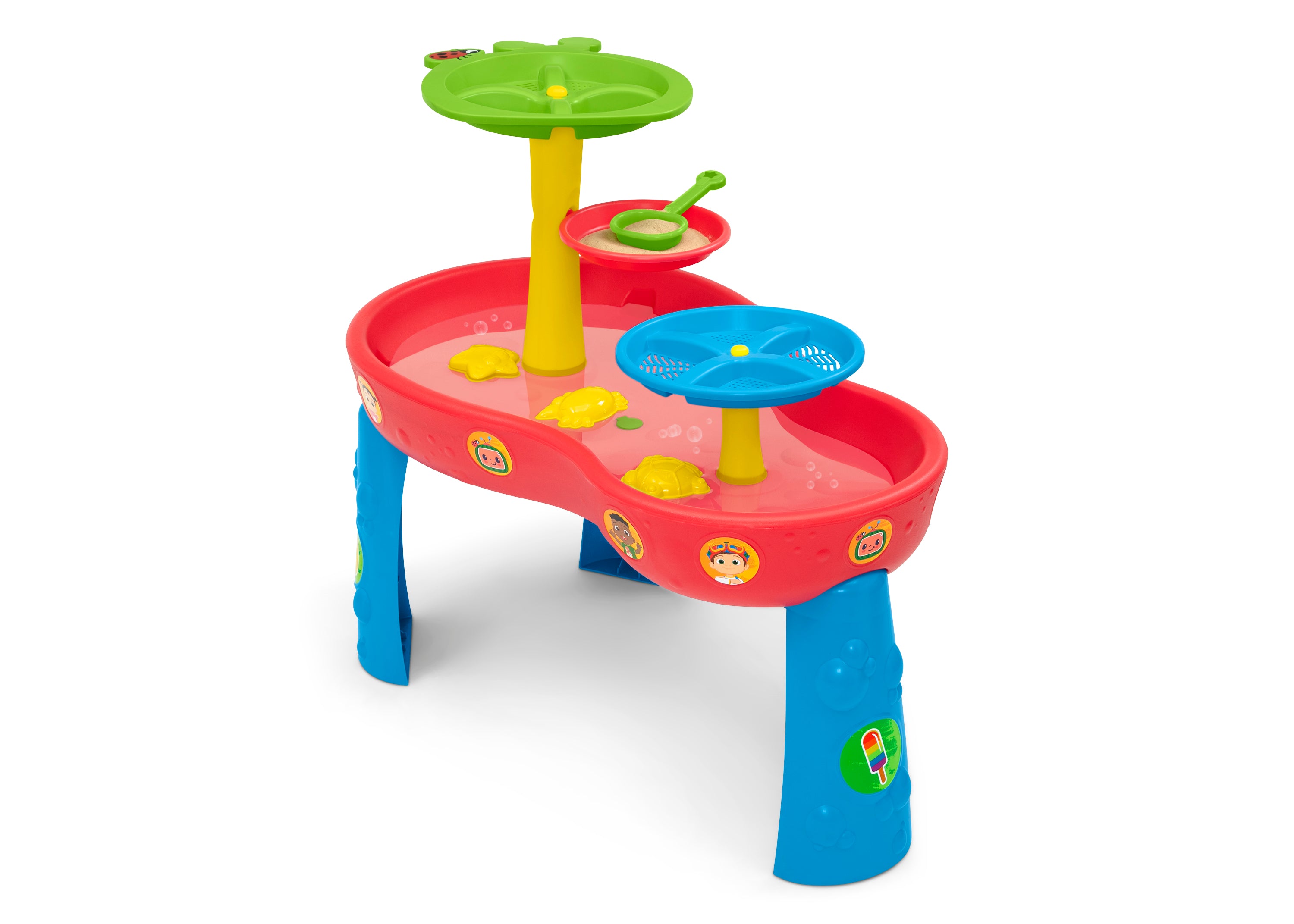 CoComelon Kids Water Play Table - Interactive Outdoor Water Activity Toy for Toddlers & Preschoolers - Perfect for Backyard, Pool, or Beach Fun