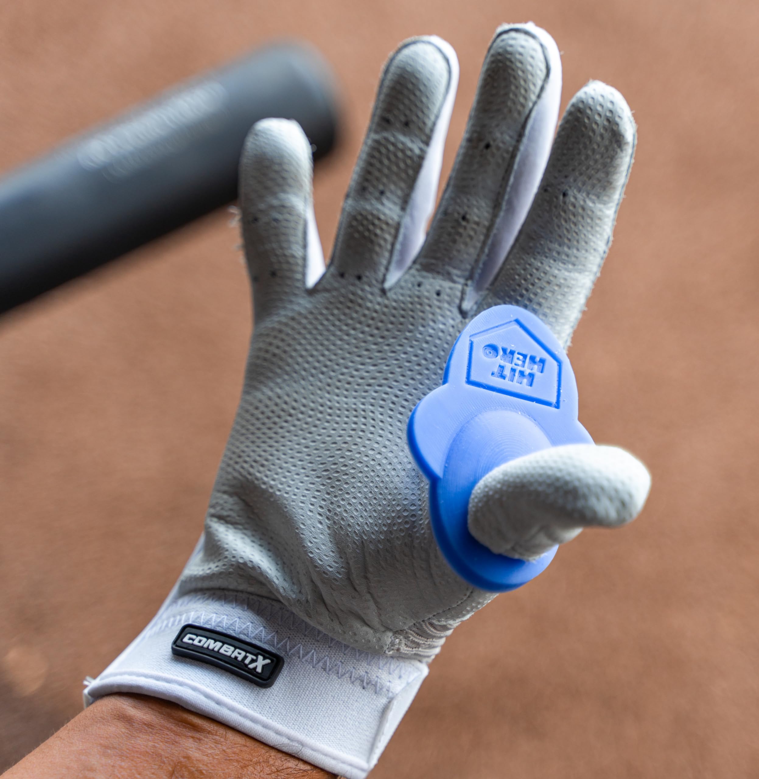 Baseball Thumb Guard - Protective Batting Grip for Hitters | Finger Guard Accessory to Reduce Bat Sting & Improve Swing | Perfect for Training, Games & Youth Baseball Practice