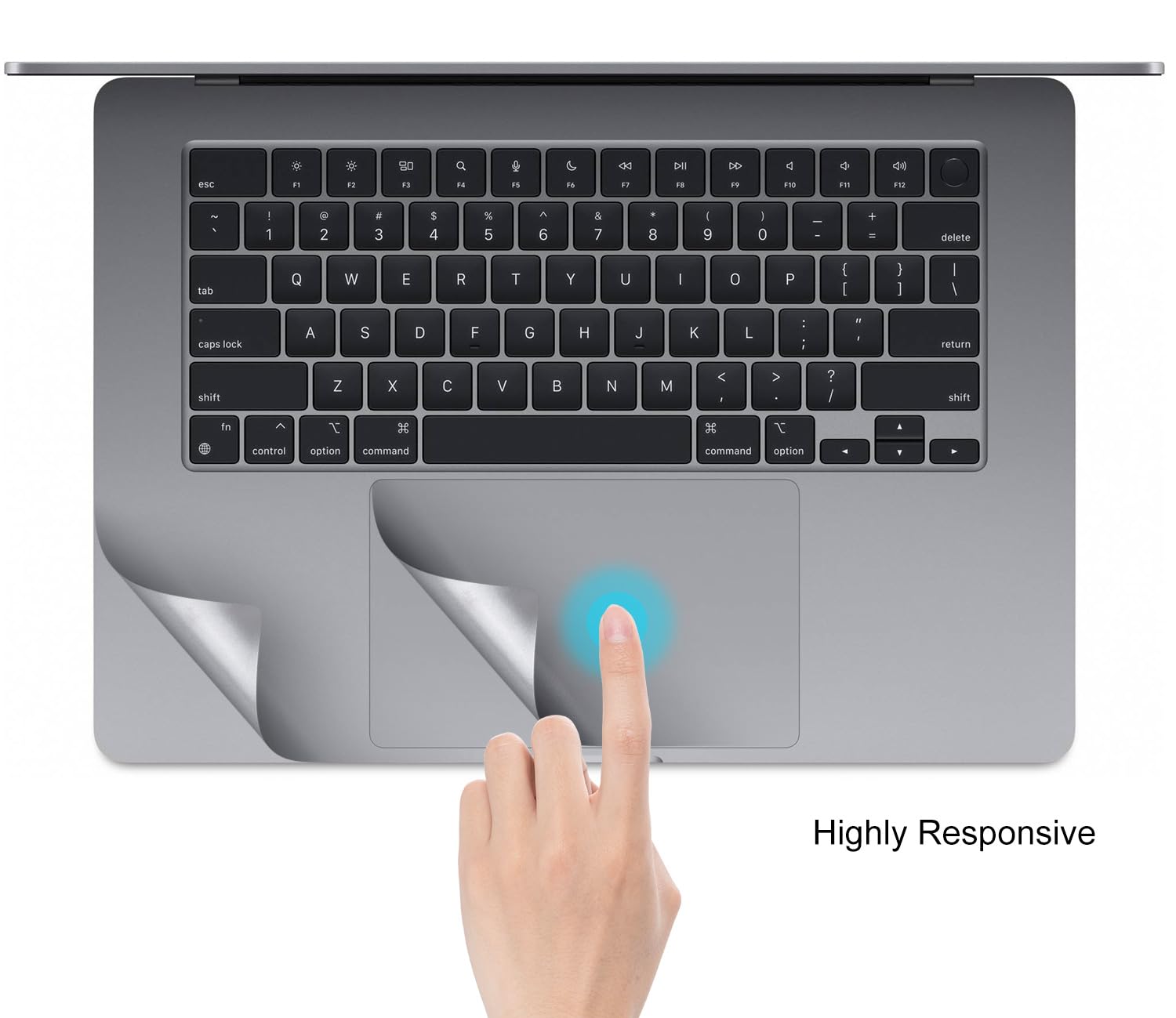 Premium Palm Rest Cover & Trackpad Protector for 2023-2024 MacBook Air 15.3