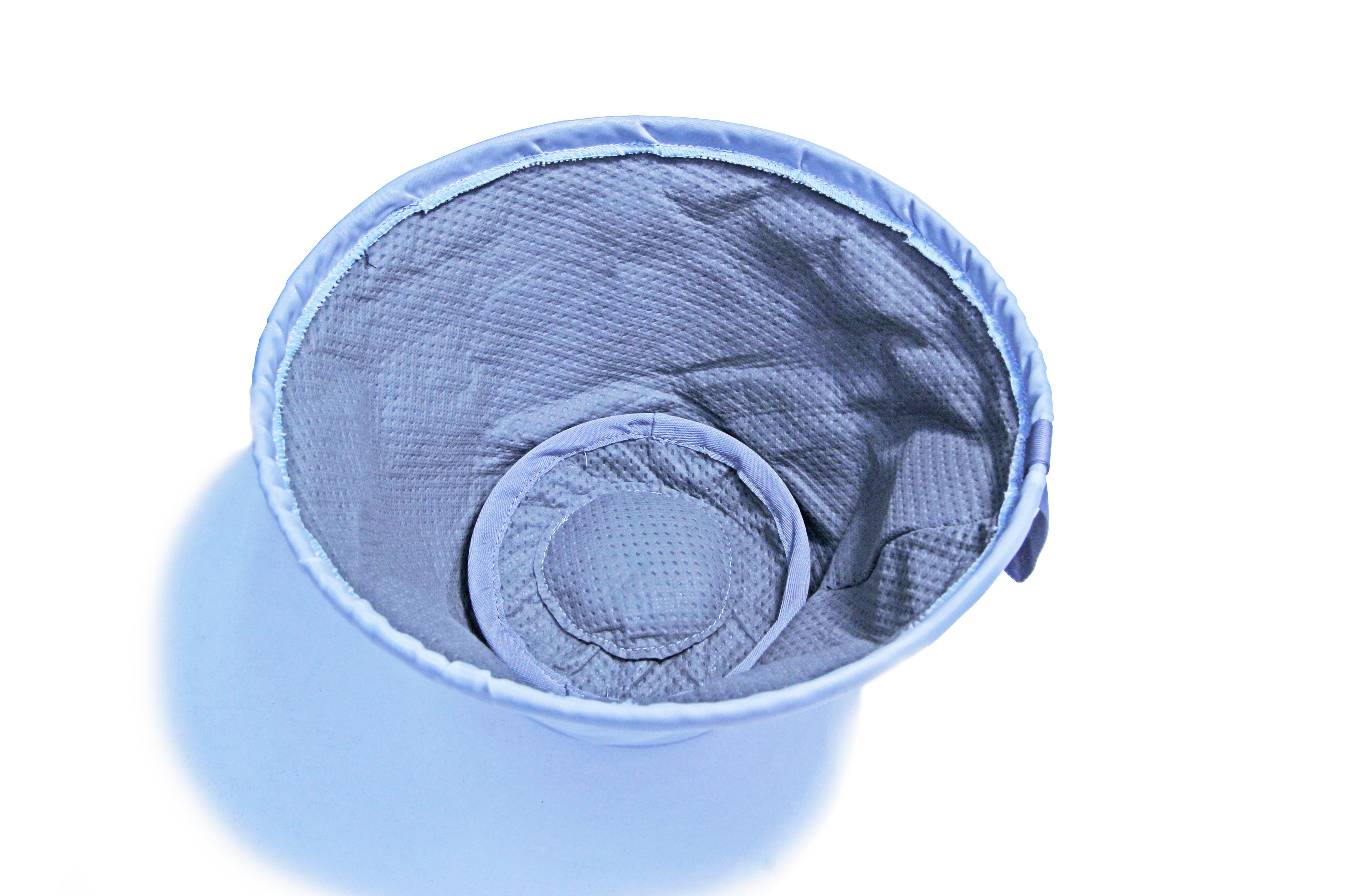 Prolux PLCCV12K Central Vacuum Cleaner Replacement Inner Cloth Filter - High Efficiency Dust Collection for Home Cleaning & Pet Hair Removal
