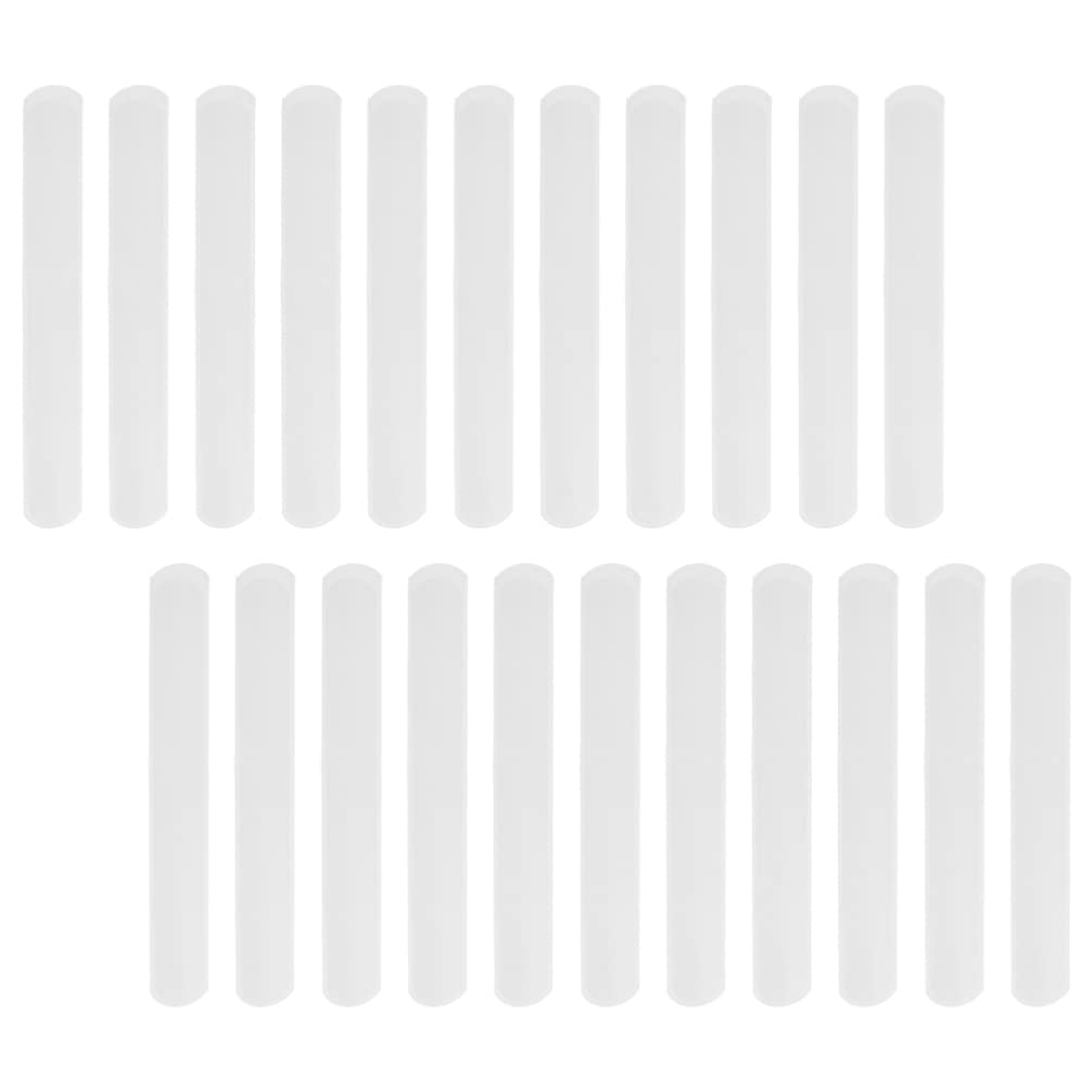 50pcs White DIY Slap Bracelets - Blank Wristbands for Kids Birthday Parties, School Crafts, Halloween & Christmas Favors - Perfect for Painting, Decorating & Party Giveaways
