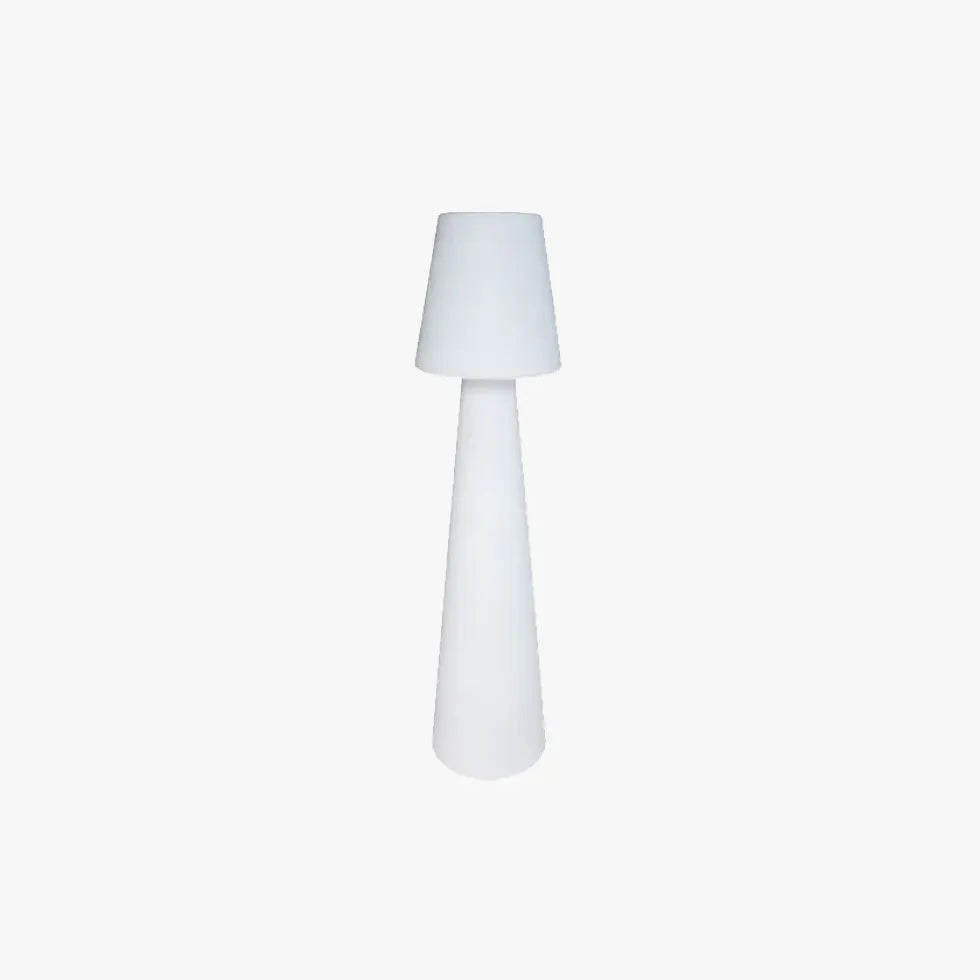 White Mushroom Shaped LED Outdoor Floor Lamp - Waterproof Garden Lighting for Patio, Yard, and Pathway Decor - Perfect for Outdoor Parties and Landscape Illumination