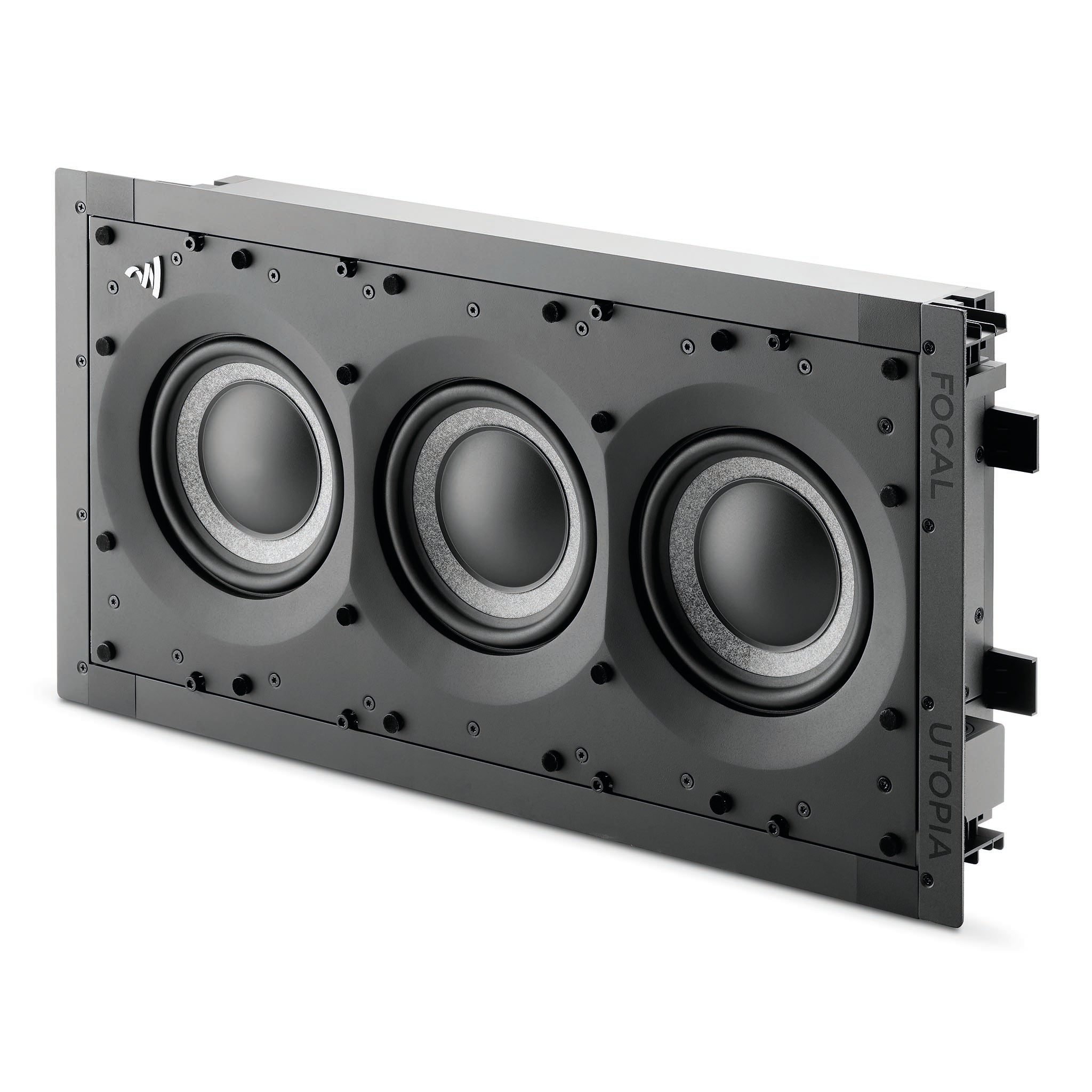 Focal 1000 IWSUB Utopia In-Wall Subwoofer - High-End Home Theater Audio System for Immersive Movie & Music Experience (Each)