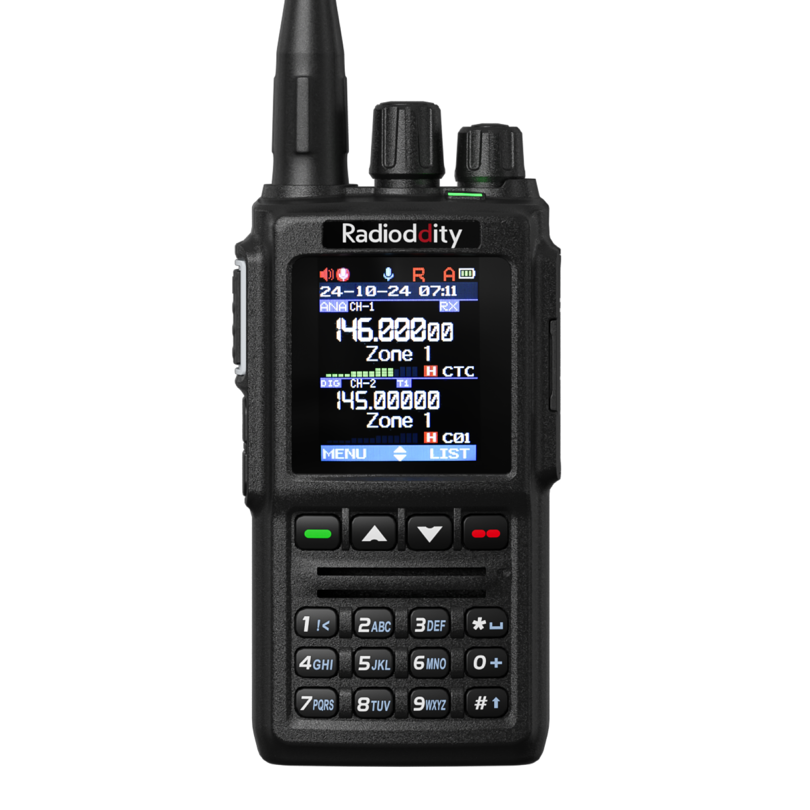 Radioddity GD-168 Two-Way Radio Walkie Talkie - Open Box - Perfect for Outdoor Adventures, Hiking, and Emergency Communication