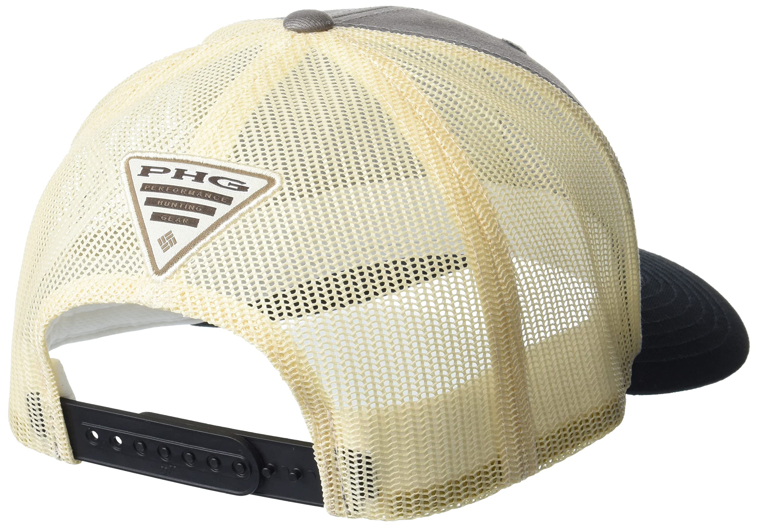 Columbia PHG Logo Mesh Snapback Hat - Adjustable Baseball Cap for Men & Women - Breathable & Lightweight for Outdoor Sports, Hiking, Running & Casual Wear