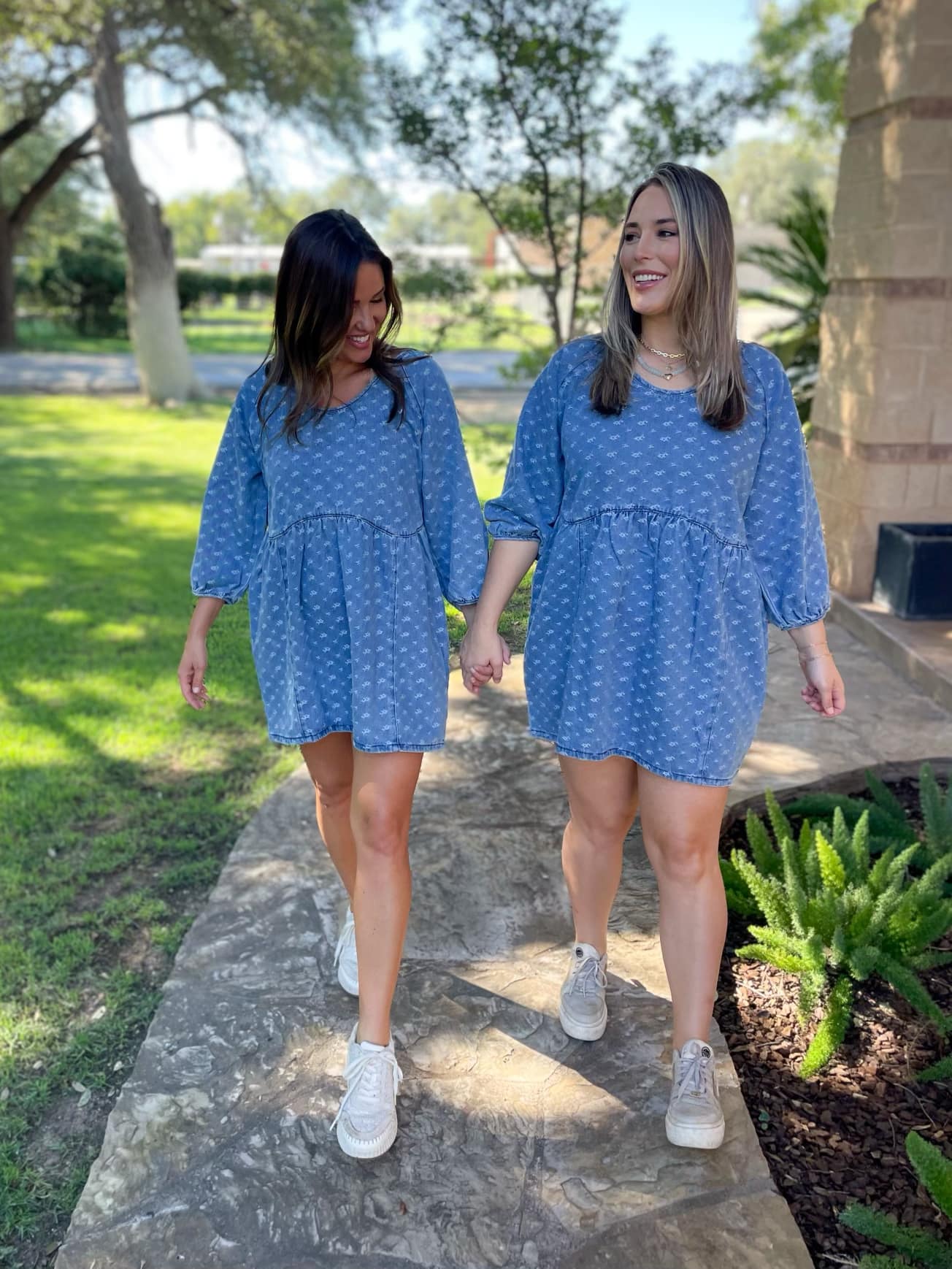 PREORDER: Alexa Denim Dress - Women's Casual Stretch Denim Dress with Pockets | Perfect for Everyday Wear, Date Nights & Office Outfits