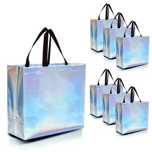Iridescent With Black Handles - Large Size - Set of 30