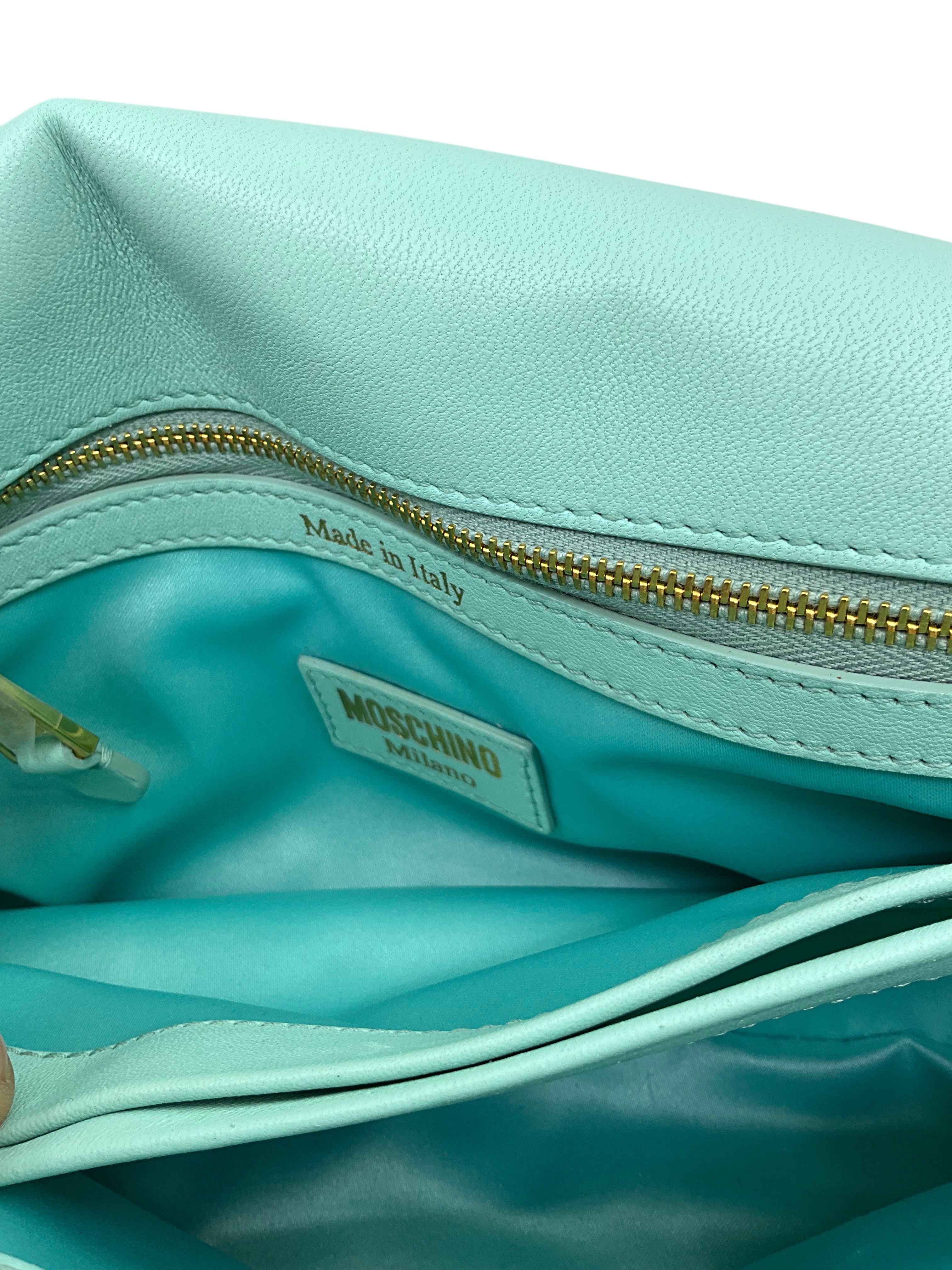 Moschino Ombre Leather Degrade Medium Flap Crossbody Bag - Stylish Women's Designer Handbag for Work, Party & Evening Out