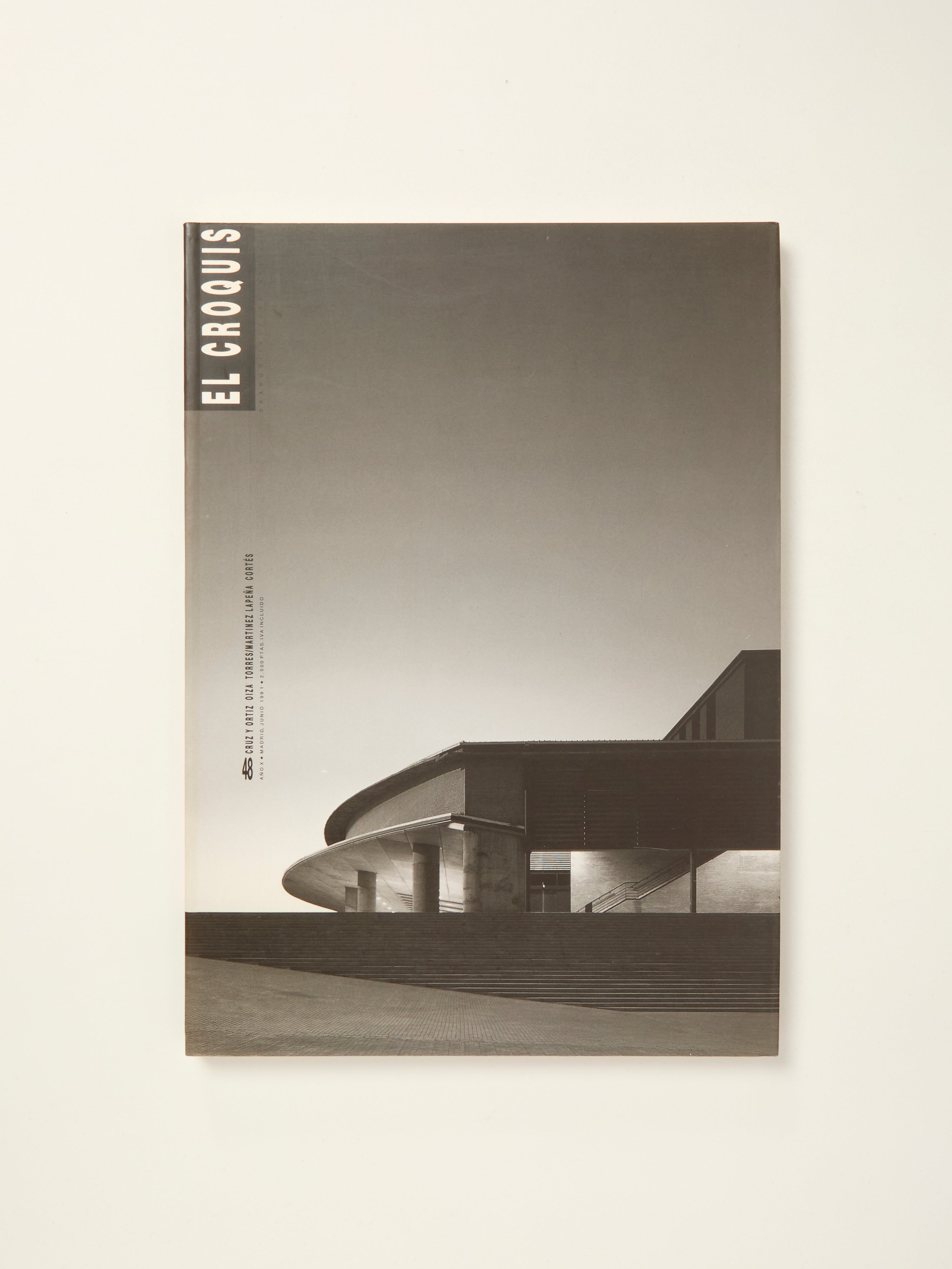 El Croquis 48: Architectural Monograph - Cruz & Ortiz, Oiza, Torres, Martinez Lapeña & Cortes | Modern Design Books for Architects & Students | Perfect for Studio Reference & Design Inspiration