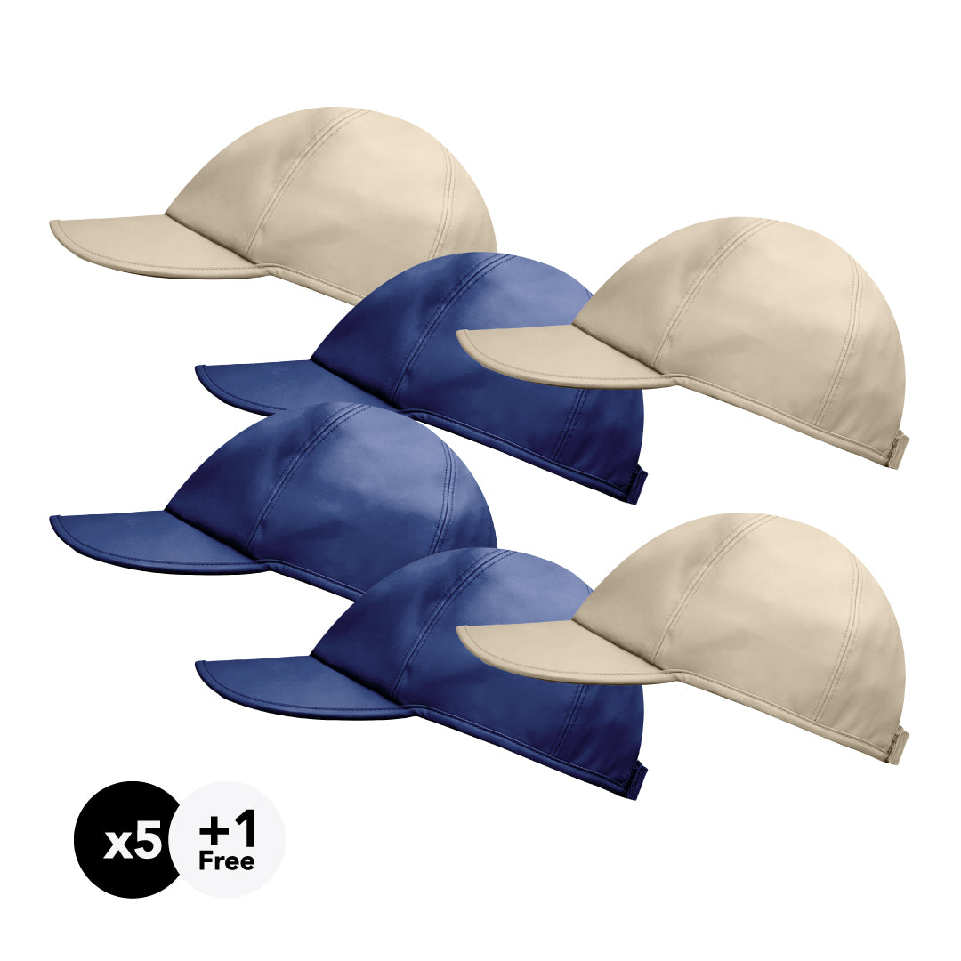 Waterproof Satin-Lined Baseball Cap for Women & Men - UV Protection Sun Hat for Outdoor Activities (Hiking, Running, Beach) - Buy 5 Get 1 Free Hairbrella Gift Bundle