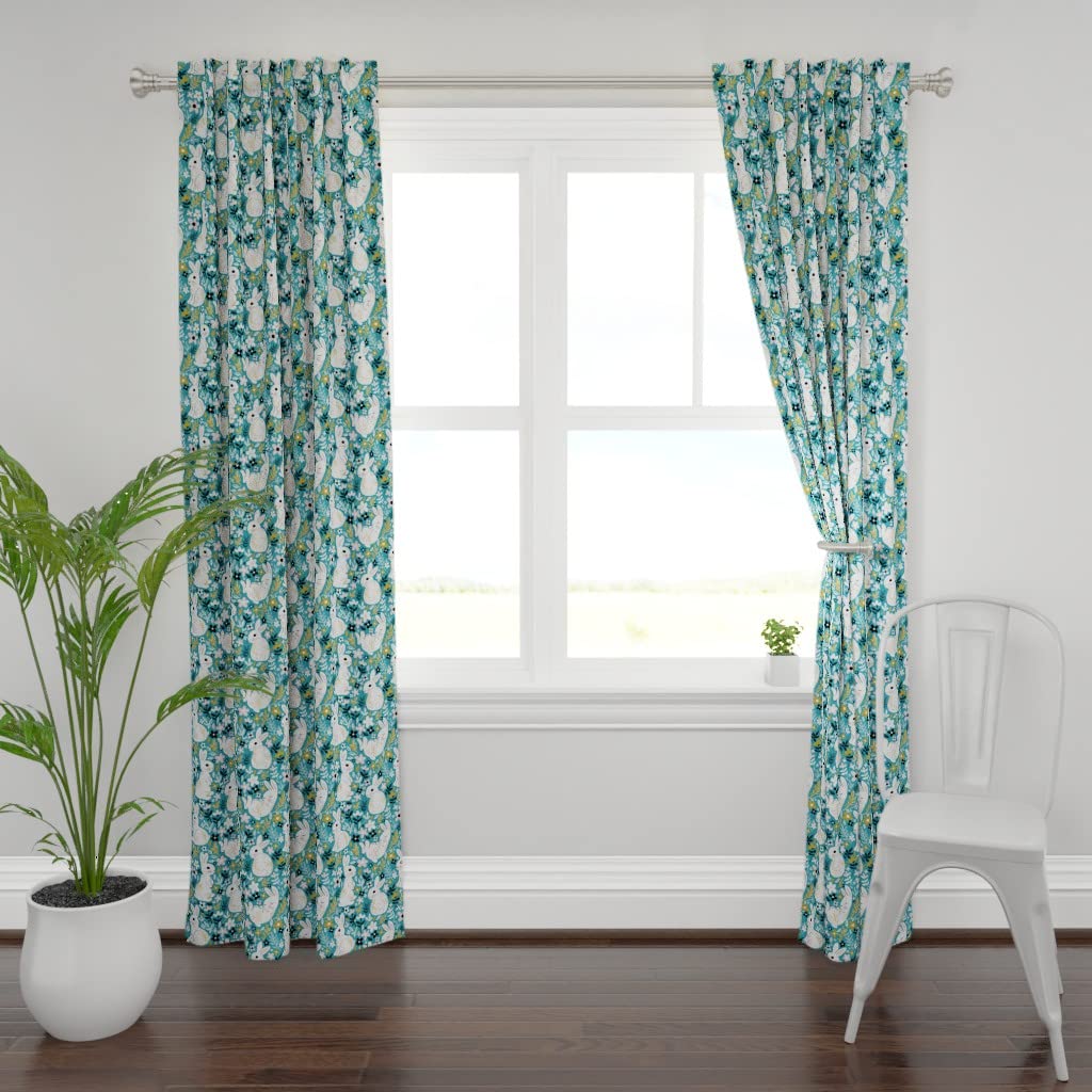 Custom Spoonflower Curtain Panel 96