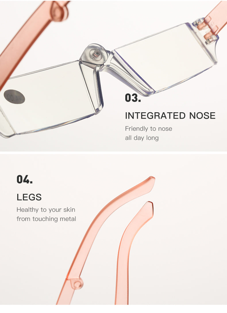 Foldable Portable Reading Glasses - Lightweight & Durable for Travel, Office, and Home Use - Perfect for Reading, Crafts, and Computer Work