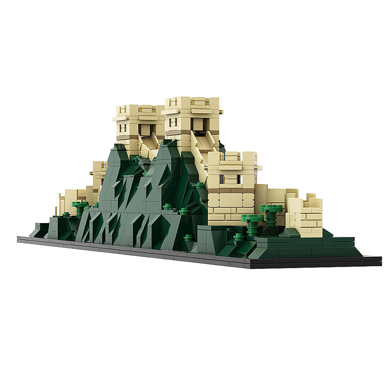 LEGO-Compatible MOC 29645 The Great Wall of China Building Set - 3000+ Pieces Extended Version for Adults & Collectors - Perfect for Home Decor, Gift & Display