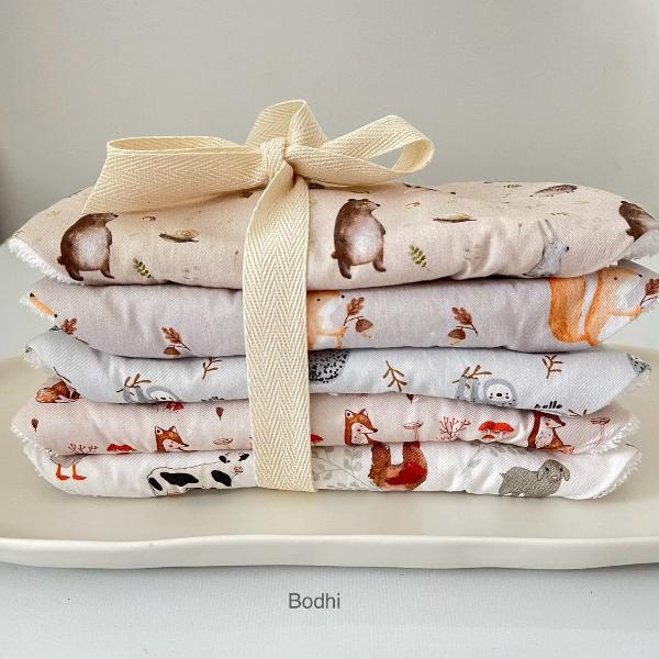 5-Pack Baby Dribble Bibs - Soft Absorbent Drool Bibs for Infants & Toddlers - Perfect for Feeding, Teething, and Everyday Use