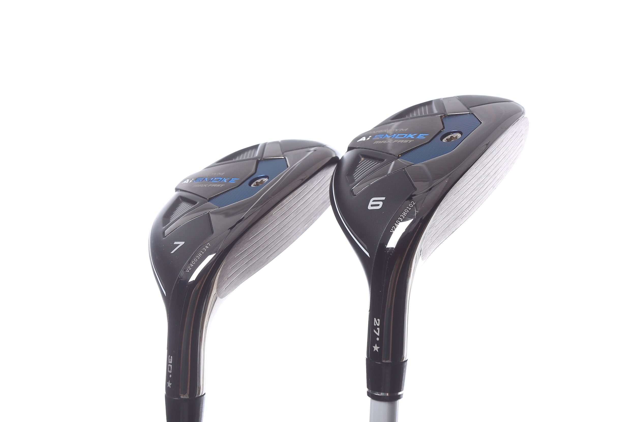 Callaway Paradym Ai Smoke MAX Fast Hybrid Golf Club Set - Right Handed 6H & 7H Ladies Flex - Perfect for Women Golfers on the Course