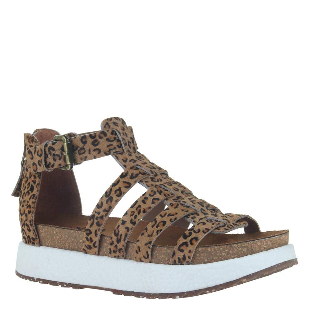 OTBT Women's Carbon Platform Sandals - Comfortable Summer Wedge Sandals for Women, Fashionable High Heel Open Toe Shoes - Perfect for Beach, Vacation, and Casual Outings