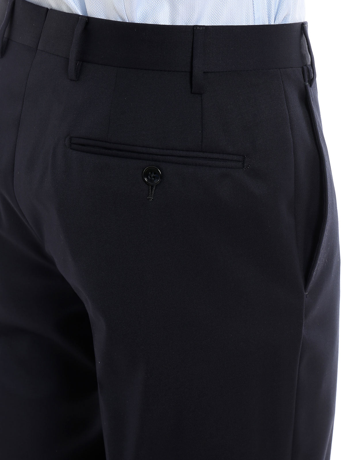 Premium CORNELIANI Academy Wool Suit for Men - Navy Blue Business Attire | Perfect for Office, Weddings & Formal Events