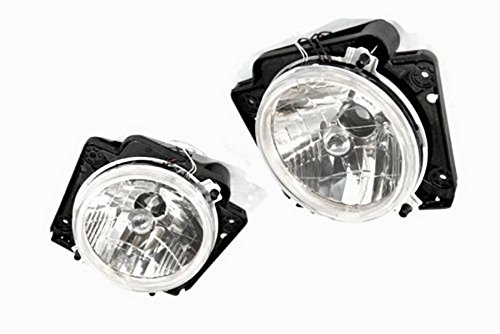Clear Lens Angel Eye Headlight for VW Golf MK2 - High Performance LED Halo Lights - Perfect for Night Driving & Car Customization