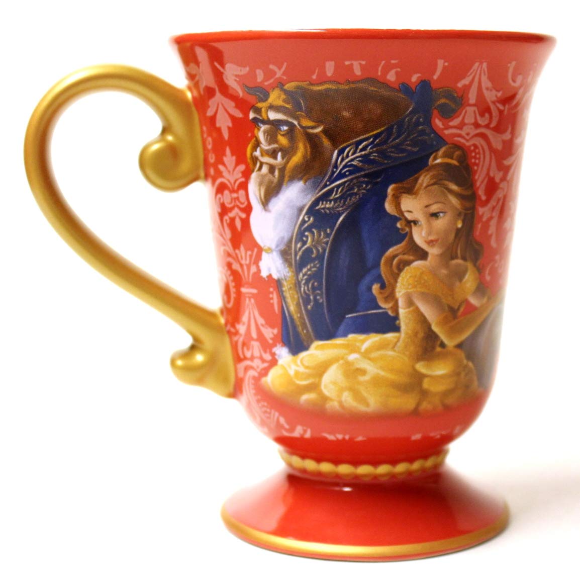 Disney Fairytale Designer Collection Princess Belle and Beast Coffee Mug - Beauty and the Beast Inspired Ceramic Cup for Tea, Hot Chocolate & Coffee Lovers - Perfect Gift for Disney Fans, Collectors & Movie Nights