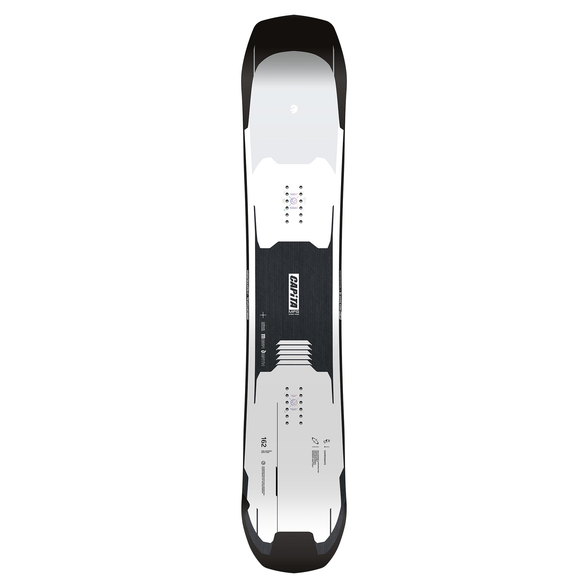 CAPiTA Mega Death Snowboard 2025 - High-Performance Freeride Snowboard for Powder & Big Mountain Riding | Perfect for Backcountry & Off-Piste Adventures