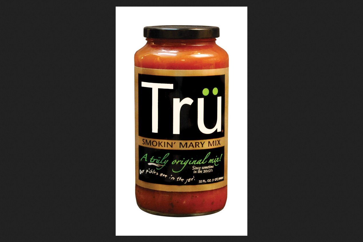 Tru Pickles Smokin' Mary 32 oz. Drink Mix Powder - Spicy & Flavorful Cocktail Mixer for Margaritas, Bloody Marys & Party Drinks - Perfect for Home Bars, BBQs & Tailgating