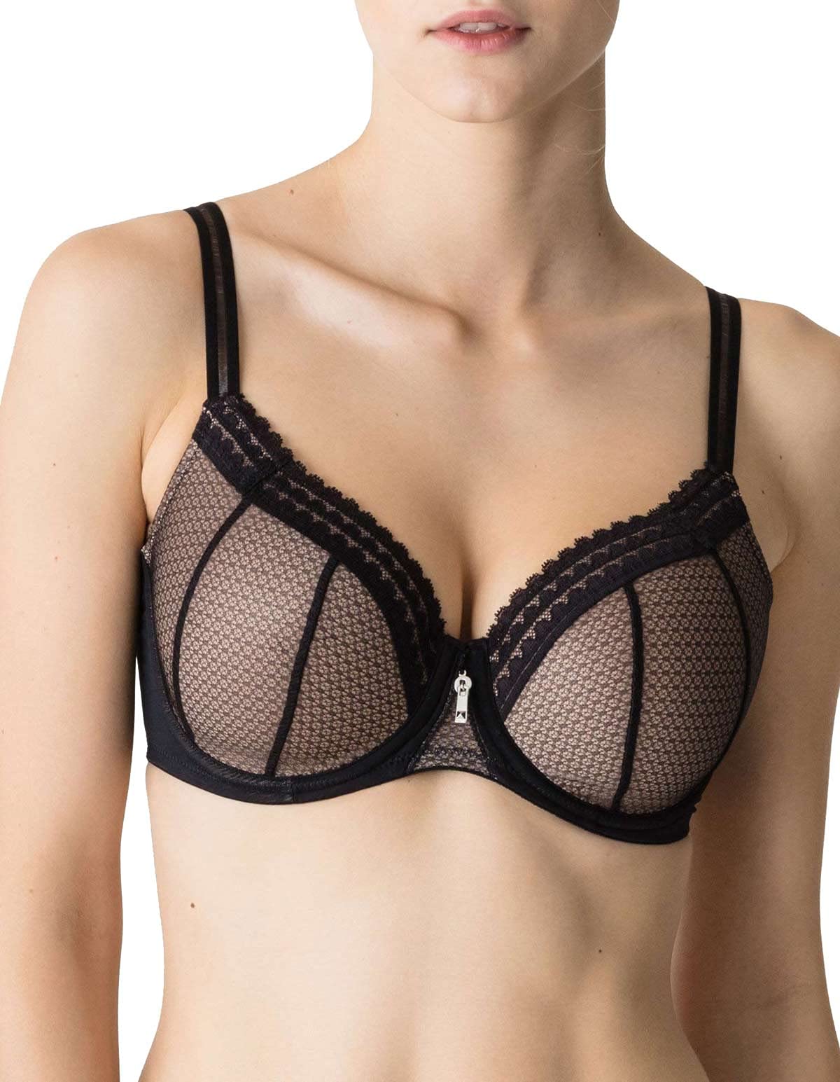 PrimaDonna Twist I Want You 0241450/51 Women's Black Wired Padded Bra - Comfortable Support for Everyday Wear & Special Occasions