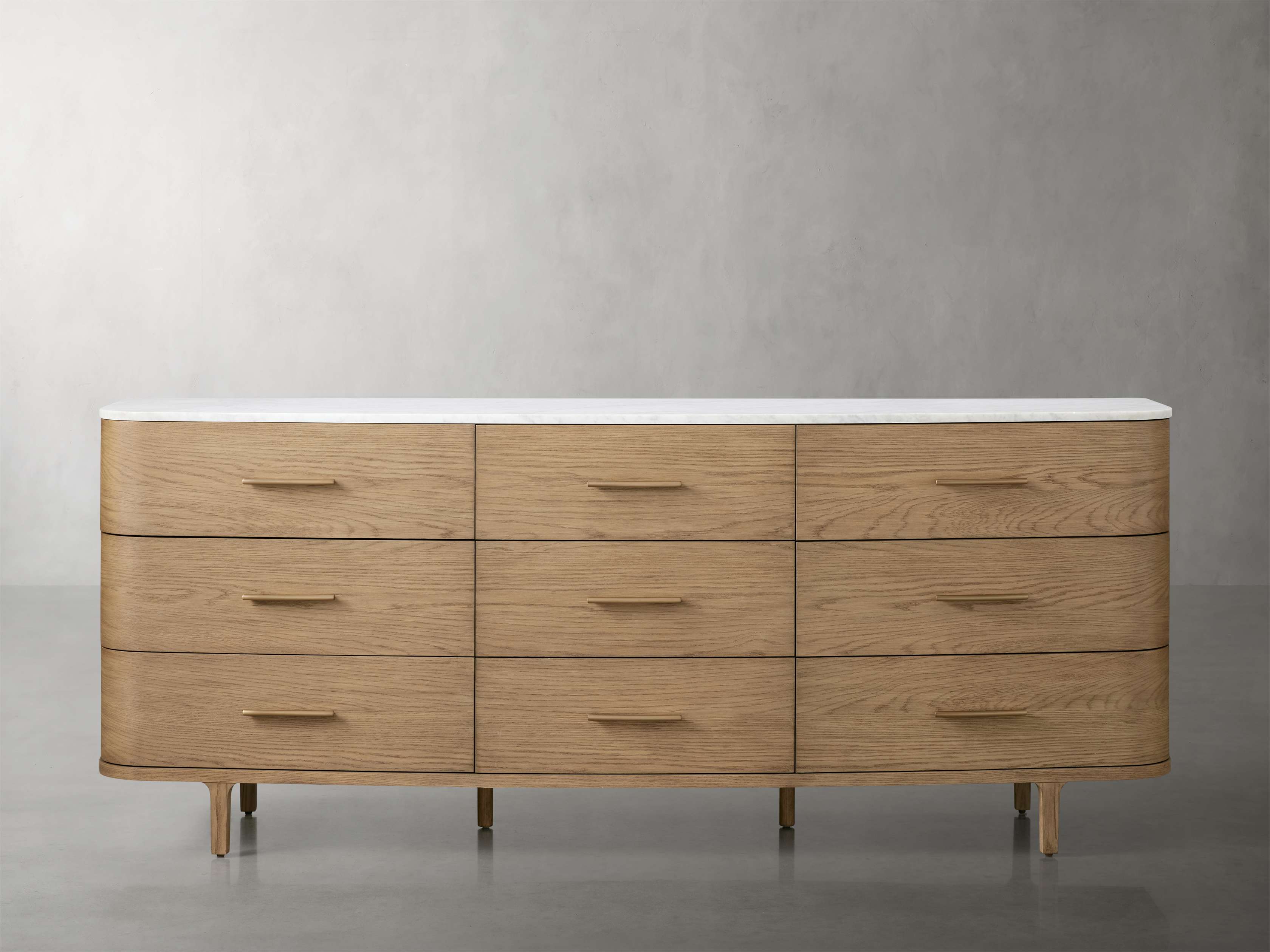 Danny 9-Drawer Dresser - Modern Wooden Chest of Drawers for Bedroom & Closet Organization | Perfect for Storage & Home Decor