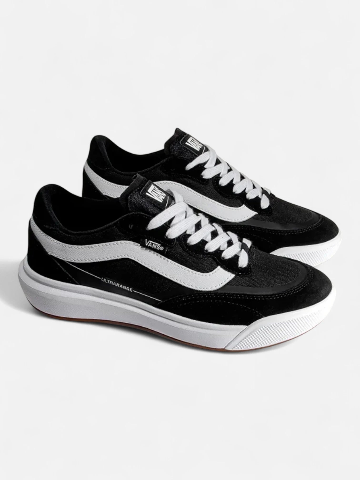 Vans MTE Ultrarange 2.0 SE Sneakers - Black, White & Brown Waterproof Hiking Shoes for Men & Women | Outdoor Adventure, Trail Running & Urban Streetwear Fashion