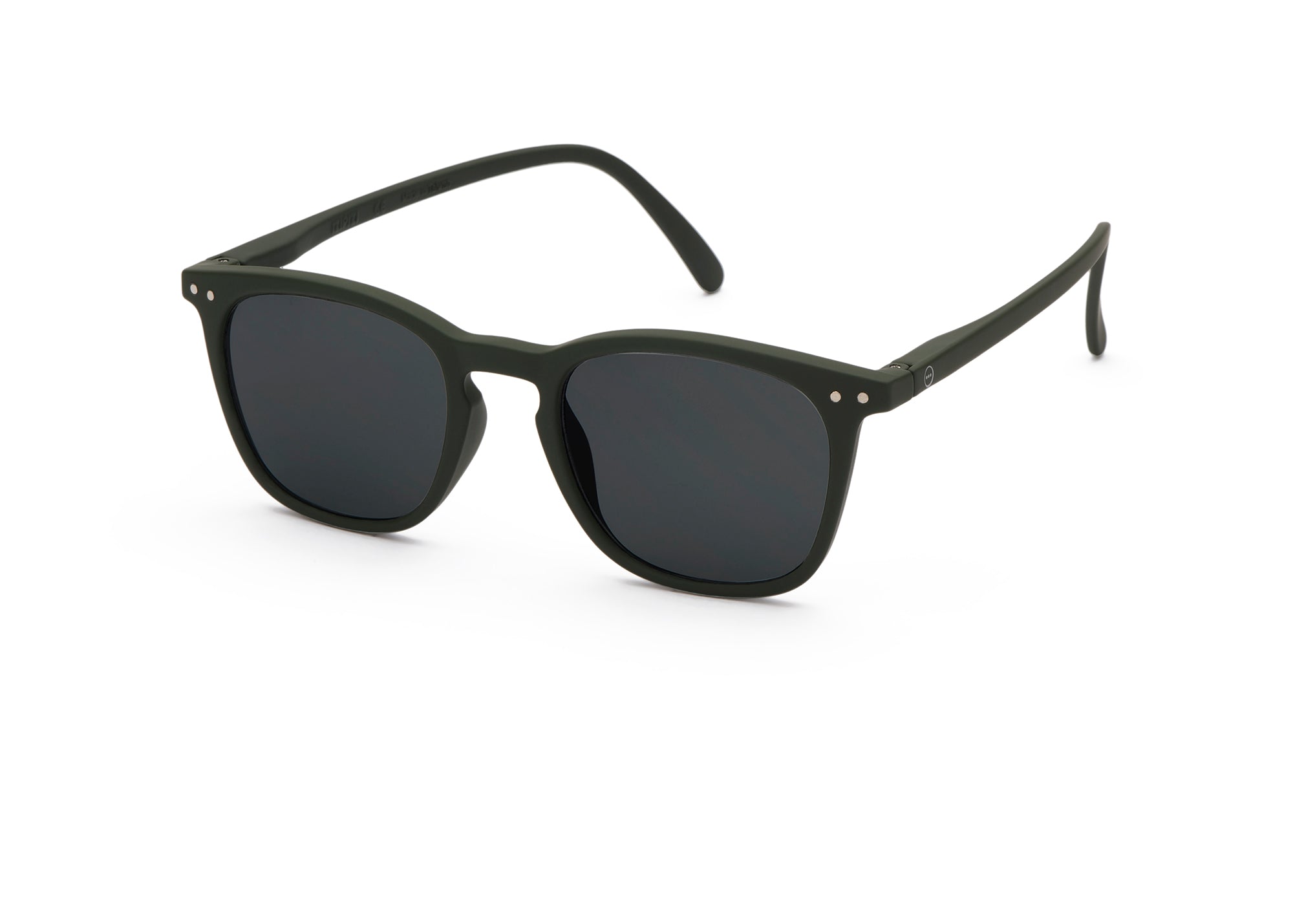 IZIPIZI Paris Sunglasses #E Khaki Green - UV Protection, Lightweight & Stylish for Men & Women - Perfect for Outdoor Activities, Beach, Driving & Fashion Accessories