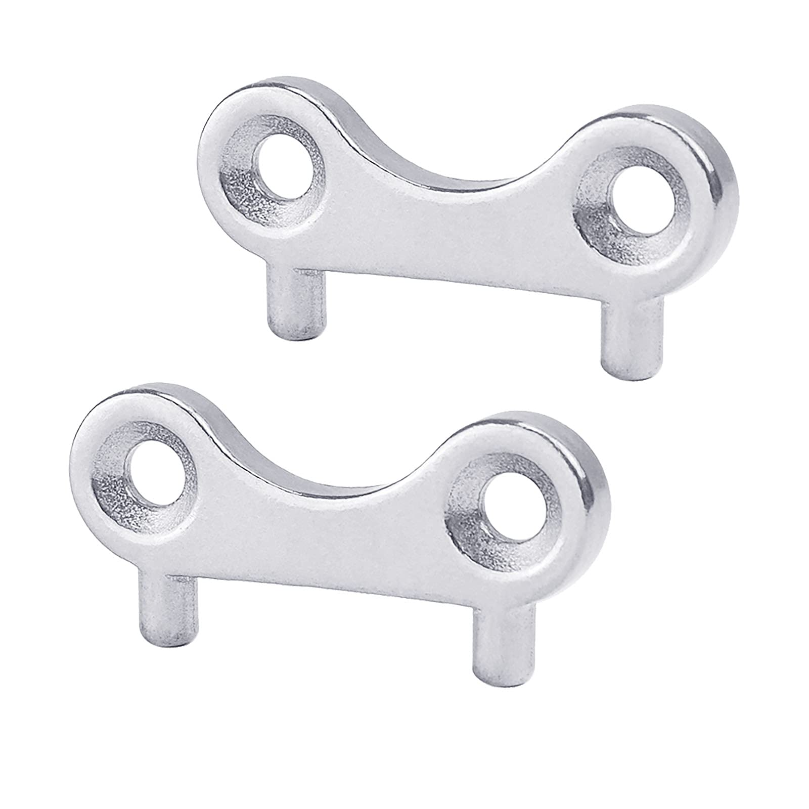 2 Pack Stainless Steel Boat Gas Cap Keys - Marine Fuel & Water Tank Deck Filler Spare Keys for Yachts, Boats, and Watercraft | Perfect for Emergency Fuel Access & Onboard Maintenance