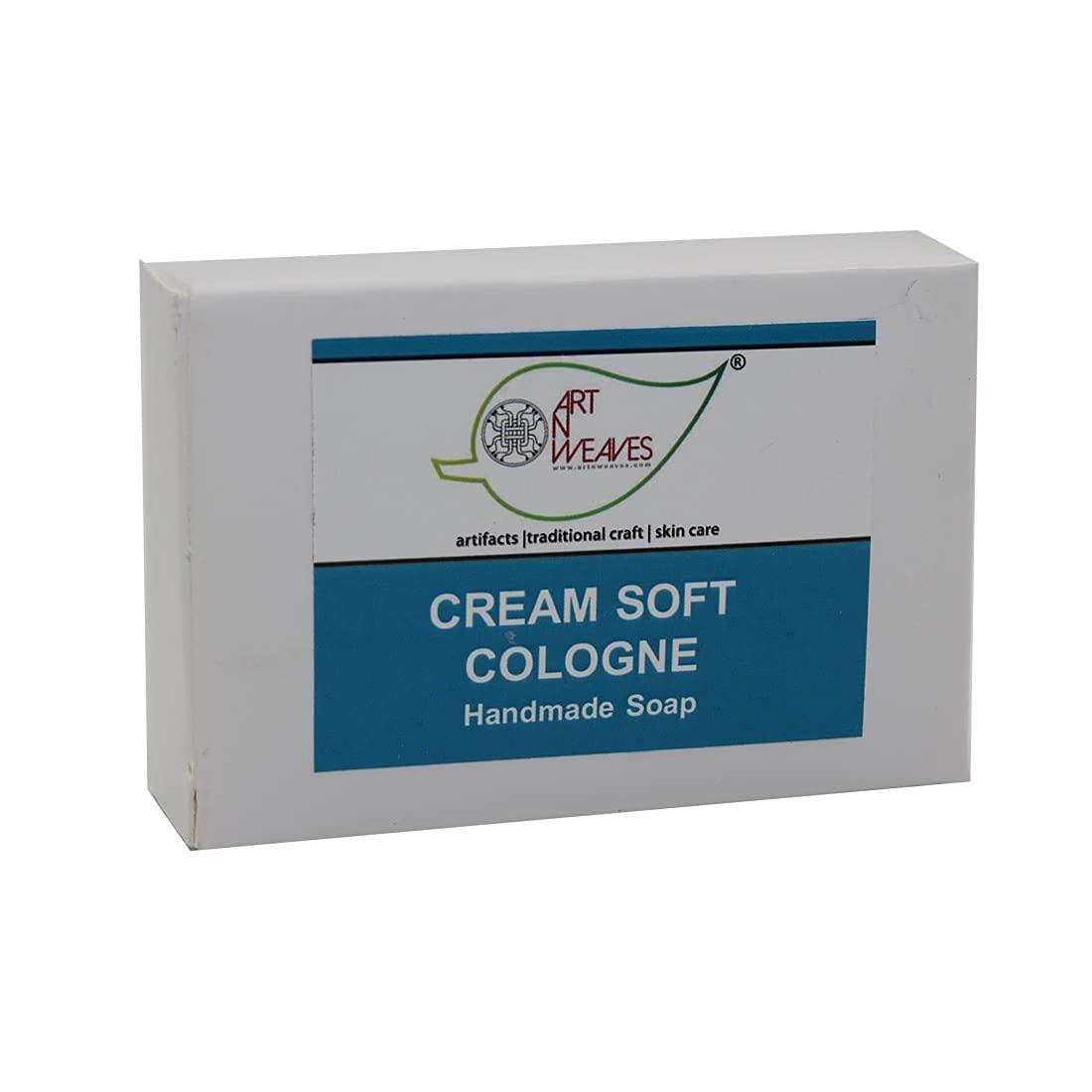 ArtNweaves Handmade Cream Soft Cologne Soap Bars - Natural Moisturizing Solid Soap for Dry Skin | 2-Pack with Gentle Fragrance | Perfect for Daily Skincare, Bath & Gift Sets