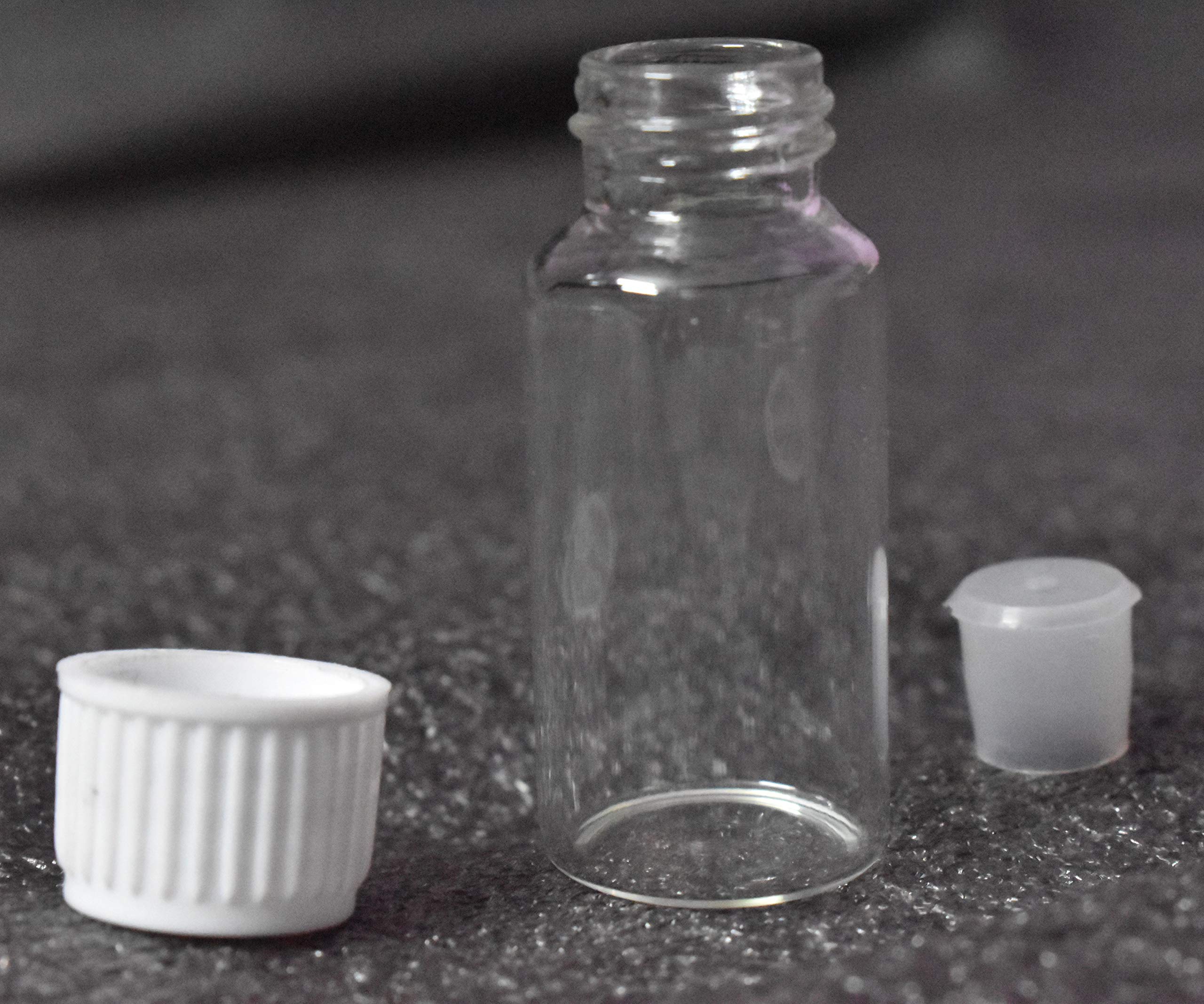 **RITEDEAL 10ml Clear Glass Bottles with Dropper - 10 Pack for Essential Oils, Medicines, Homeopathy - Airtight Screw Cap & Dropper Plug - Perfect for DIY, Travel, and Storage**