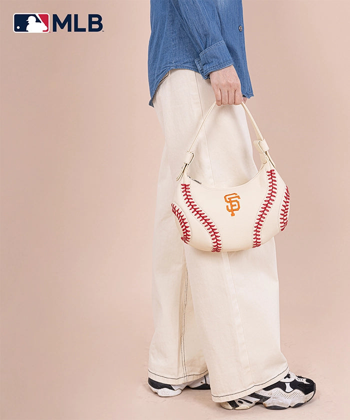 MLB San Francisco Giants Hobo Bag - Official Licensed Shoulder Bag for Women & Men - Perfect for Baseball Games, Travel & Everyday Use