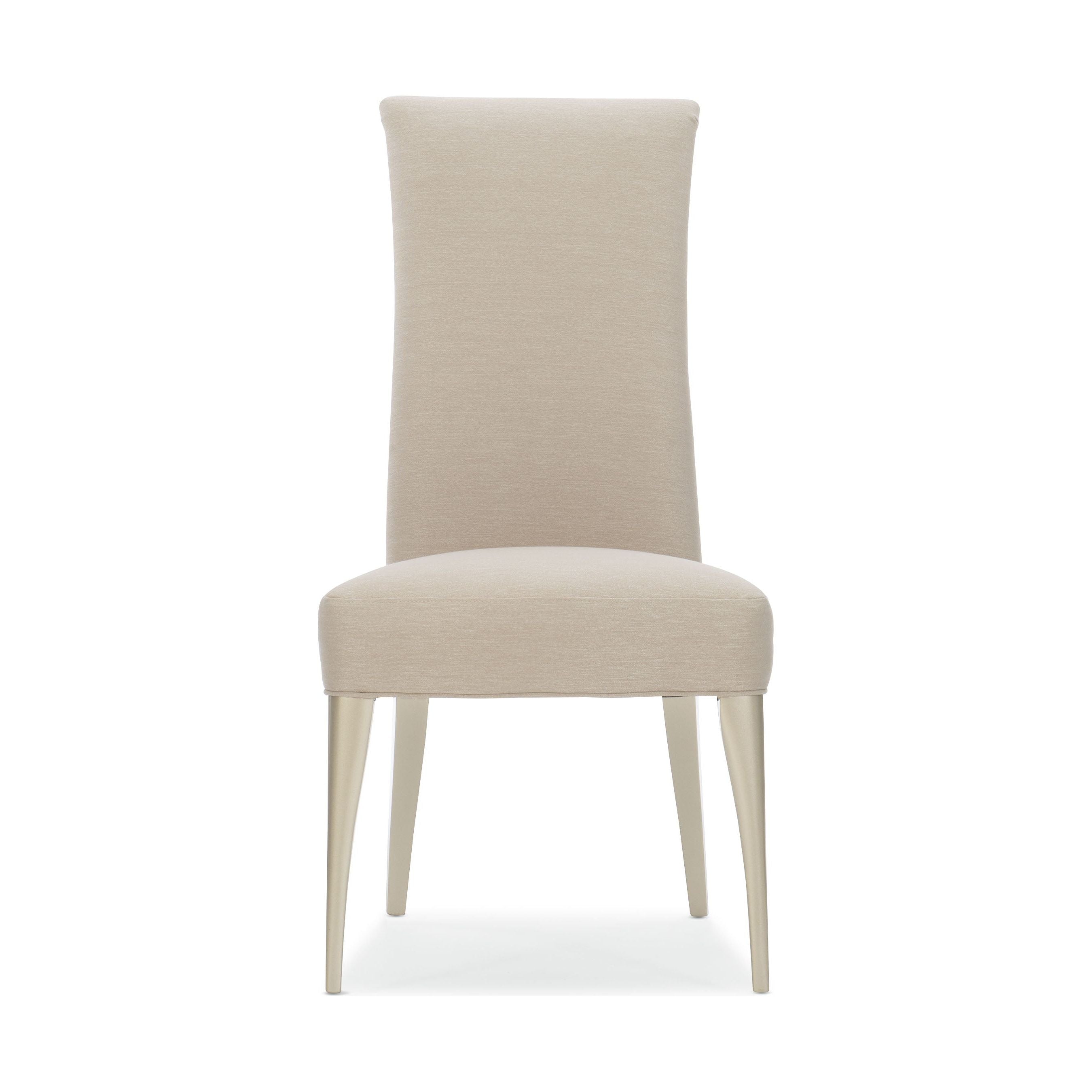 Elegant Silver Dining Chairs - Modern Kitchen & Dining Room Furniture for Home Decor | Perfect for Family Meals & Dinner Parties