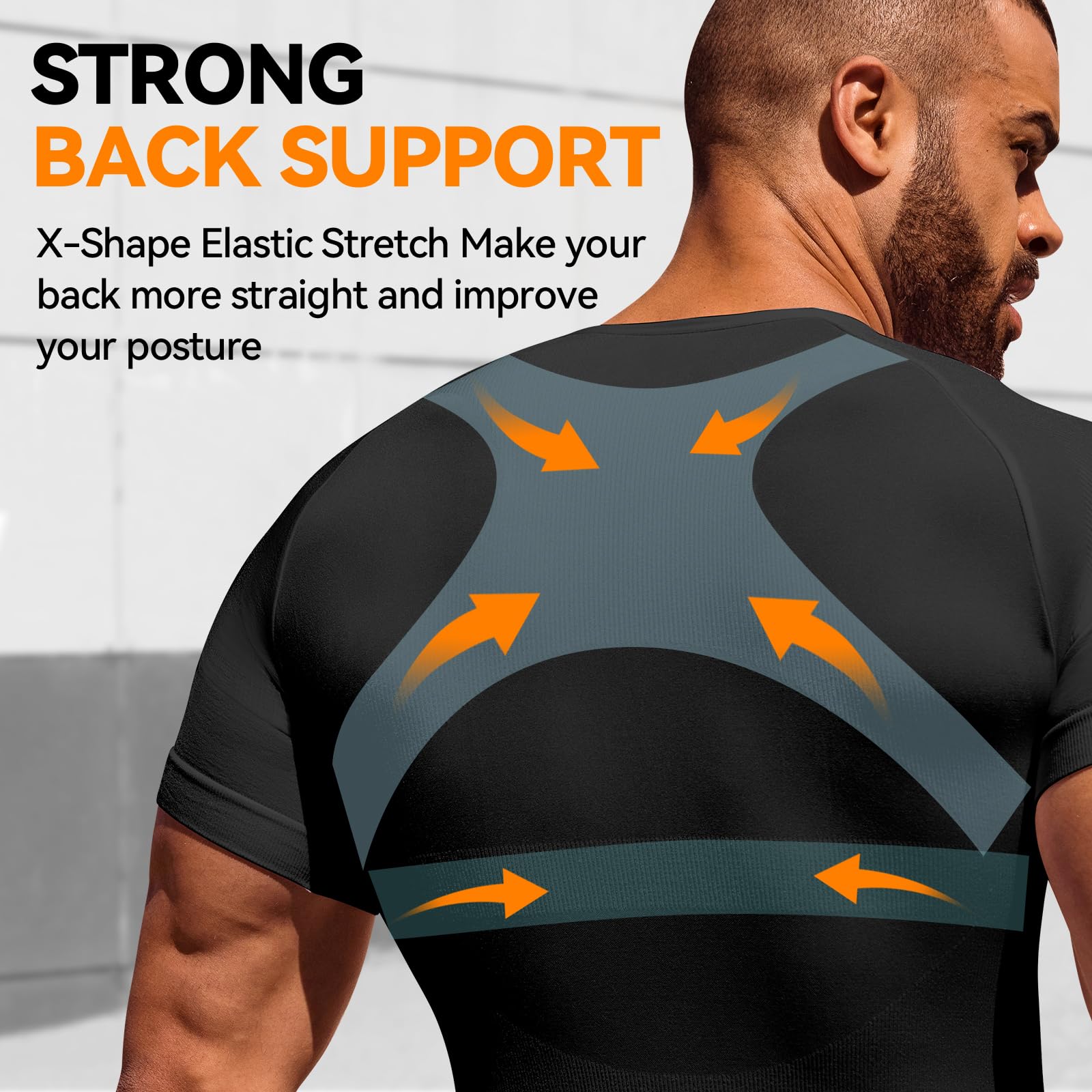 Men's Compression Shirt - Breathable Workout Top for Gym, Running & Sports | Moisture-Wicking & Performance Enhancing