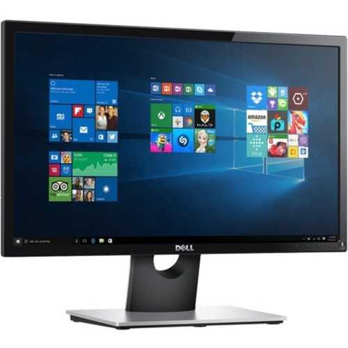 Dell SE2216HV 22 Inch Full HD LED Monitor - 1920x1080 Resolution, 60Hz Refresh Rate, 8M:1 Contrast Ratio, VGA Port, Black - Perfect for Home Office, Gaming & Entertainment