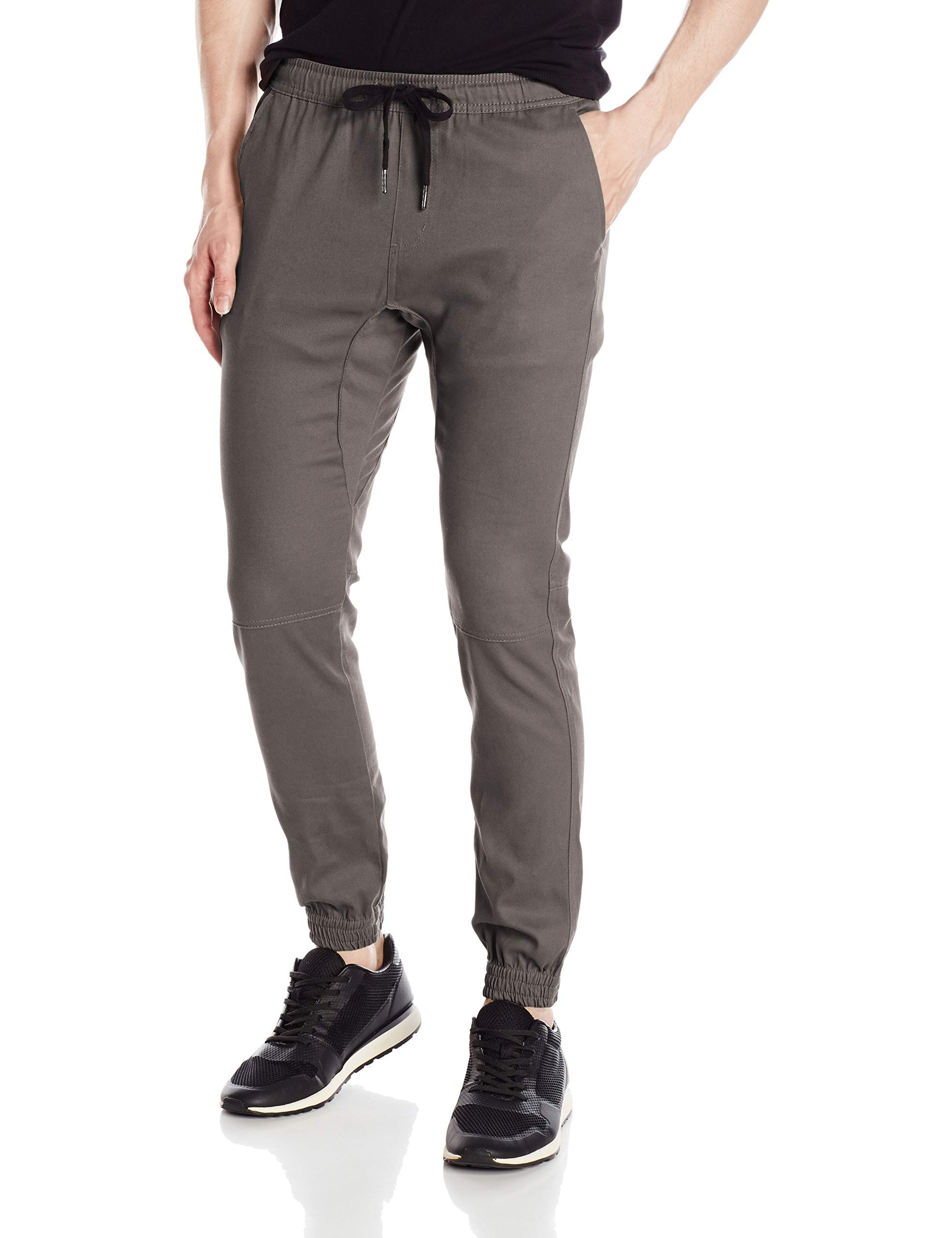 Men's Slim Fit Soft Twill Jogger Pants - Comfortable Casual & Athletic Wear for Gym, Running, Travel & Lounge
