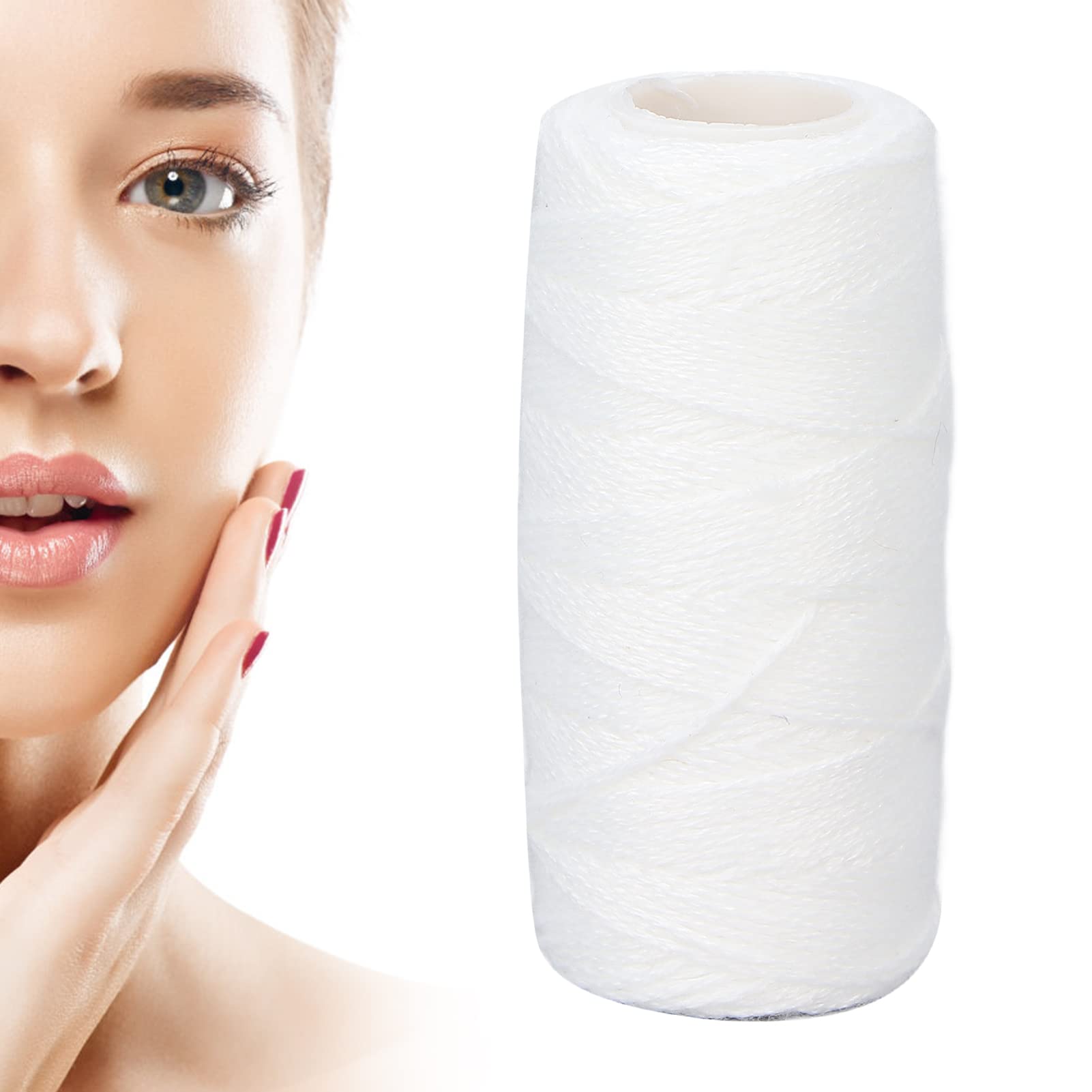 Electric Facial Hair Remover Wire - Replacement Cotton Thread for Epilator & Electric Hair Removal Device | Smooth Facial Threading for Women & Men | Perfect for Home Salon & Travel Use