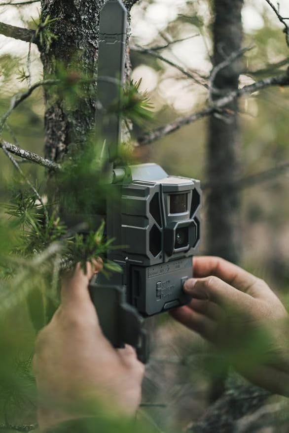 TACTACAM Reveal Pro 3.0 LTE Cellular Trail Camera - AT&T & Verizon Compatible, 4K HD Photos, No Glow Night Vision, Wireless Cloud Storage (No SD Card Needed) - Perfect for Hunting, Wildlife Monitoring, Home Security & Outdoor Surveillance (Model RV-TC-XPRO3)