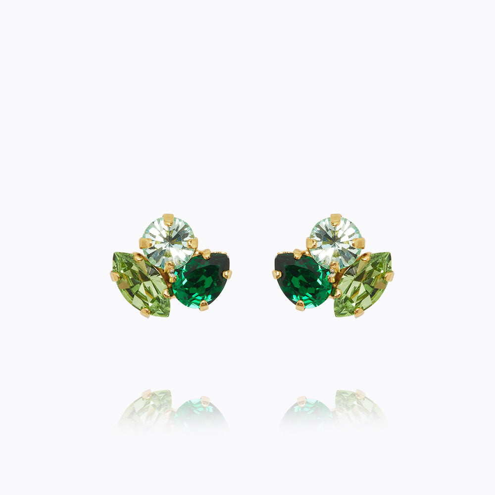 Ana Earrings - Majestic Green Combo Dangle Earrings for Women | Elegant Jewelry Gift for Party, Wedding & Special Occasions