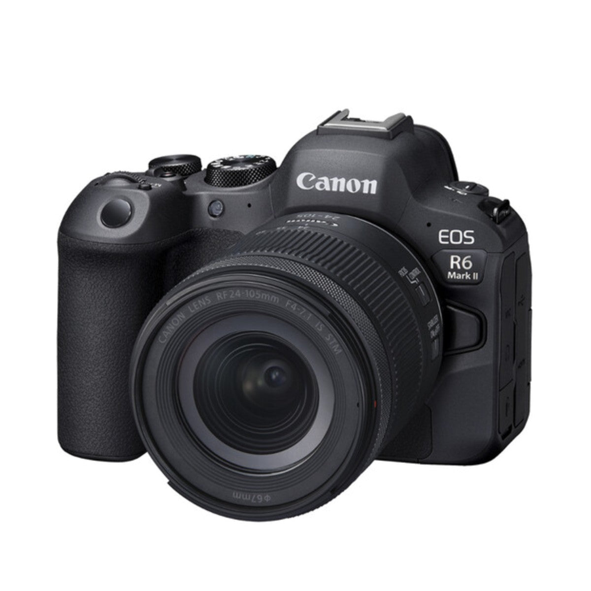 Canon EOS R6 Mark II Mirrorless Digital Camera with RF 24-105mm f/4-7.1 IS STM Lens Kit - Professional Full Frame Photography for Travel, Vlogging & Portrait Shooting