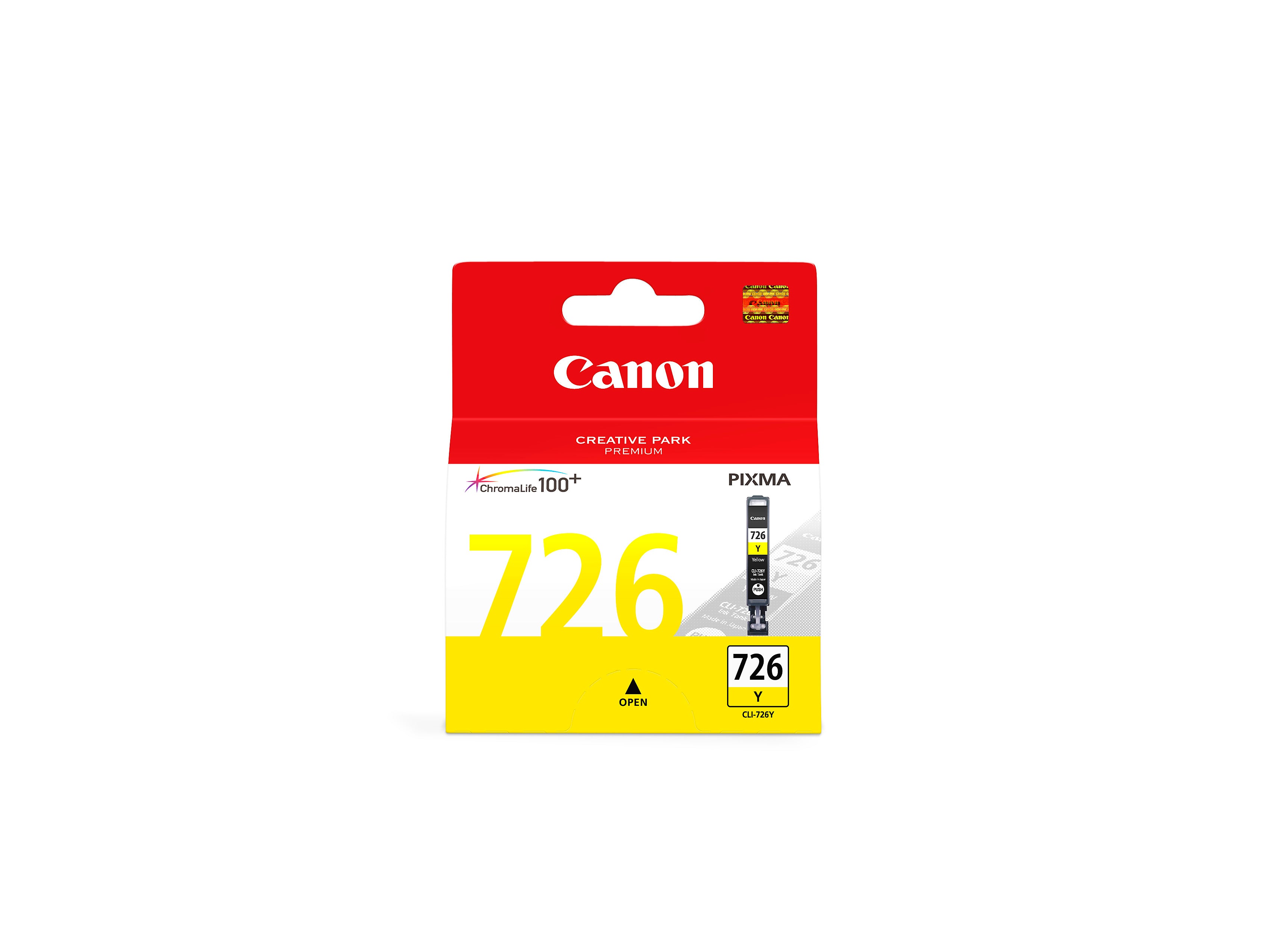 Canon CLI-726 Yellow Ink Cartridge - High-Quality Replacement for Canon Printers | Perfect for Home, Office & Photo Printing