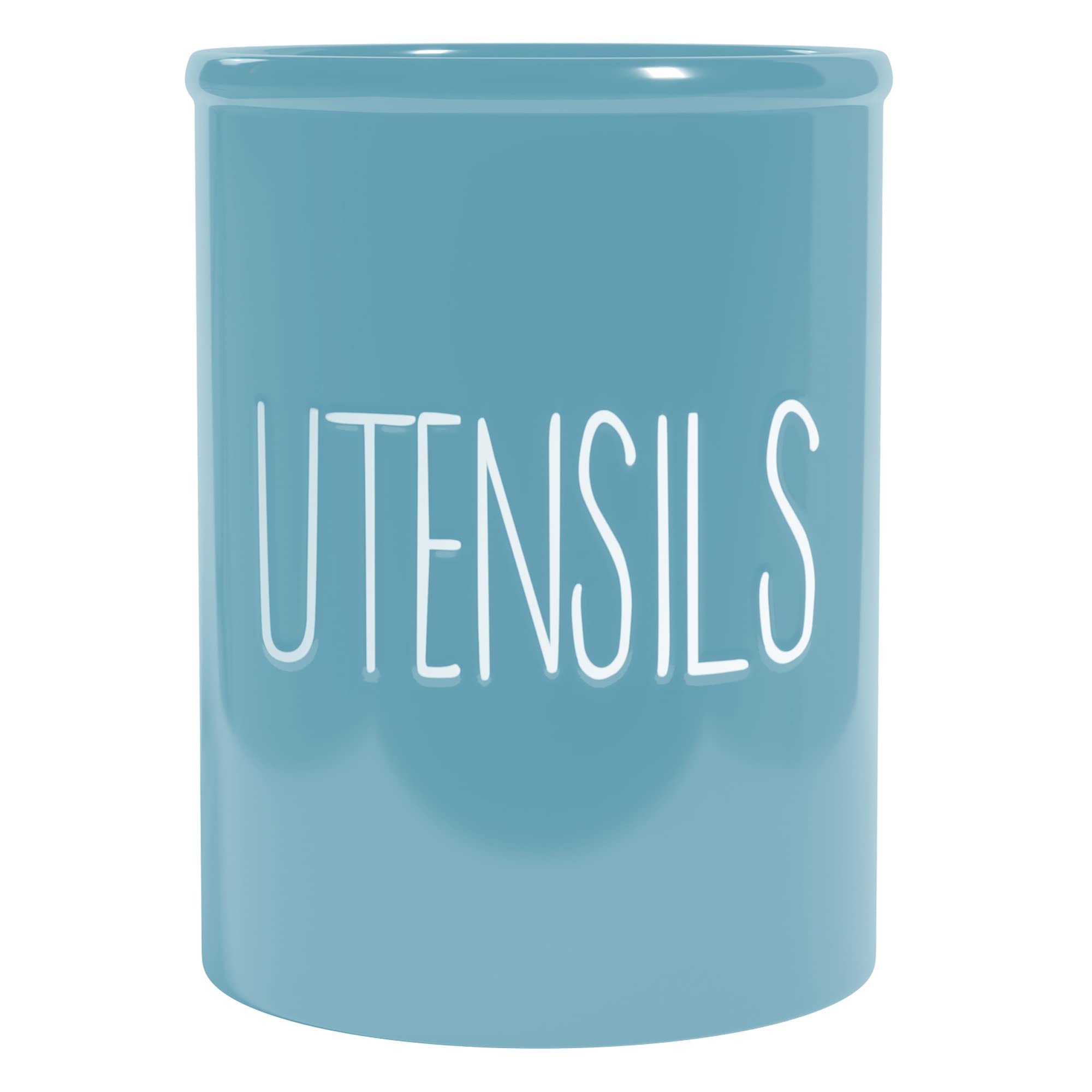Farmhouse Ceramic Kitchen Utensil Holder - 7