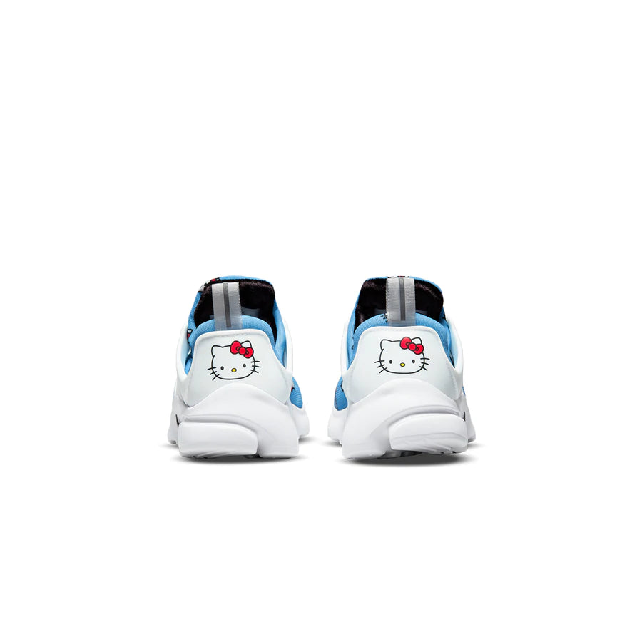 Nike Kids Presto x Hello Kitty Sneakers - University Blue, Black & White - Preschool Sizes for Boys & Girls | Comfortable Running Shoes for School, Play & Everyday Wear
