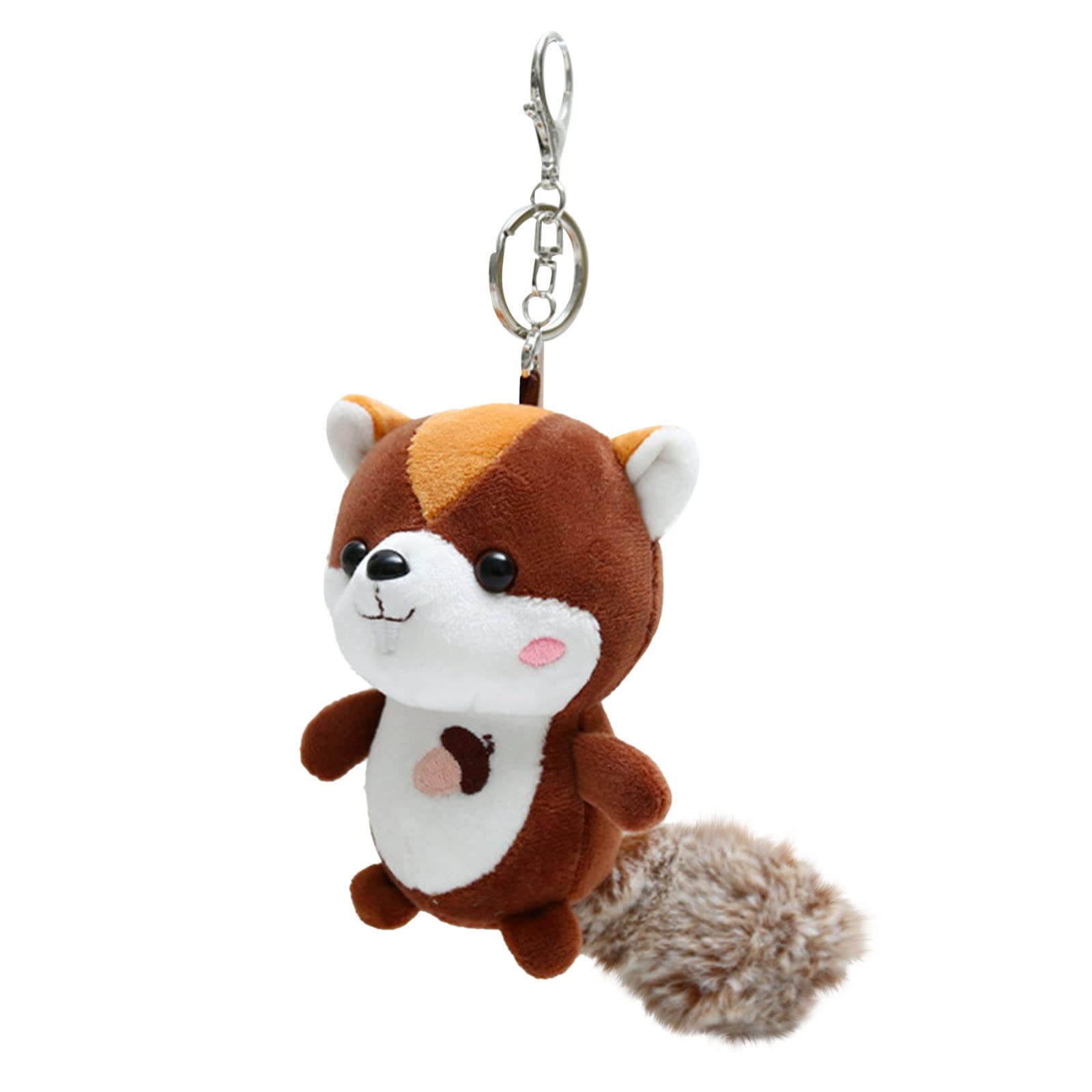 Cute 5-Inch Cheese Plush Keychain Toy - Soft Stuffed Animal Gift for Kids, Perfect for Backpacks, Parties & Cuddling | Cuddlekins Collection