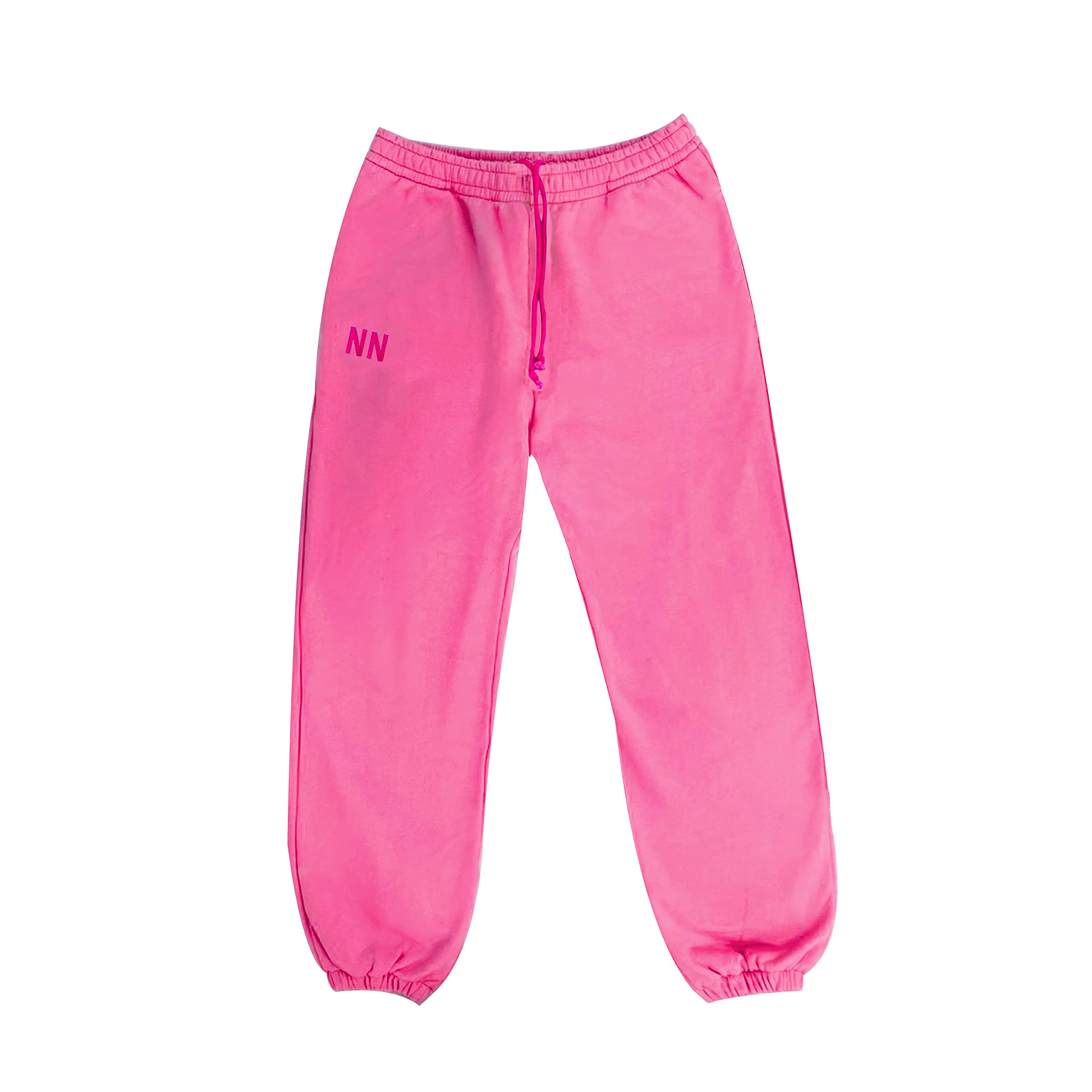Neva Nude Jogger Pants - Oversized Boyfriend Sweatpants for Women | 100% Cotton Comfort | Made in USA | Perfect for Raves, Music Festivals, Dance Parties & Casual Wear